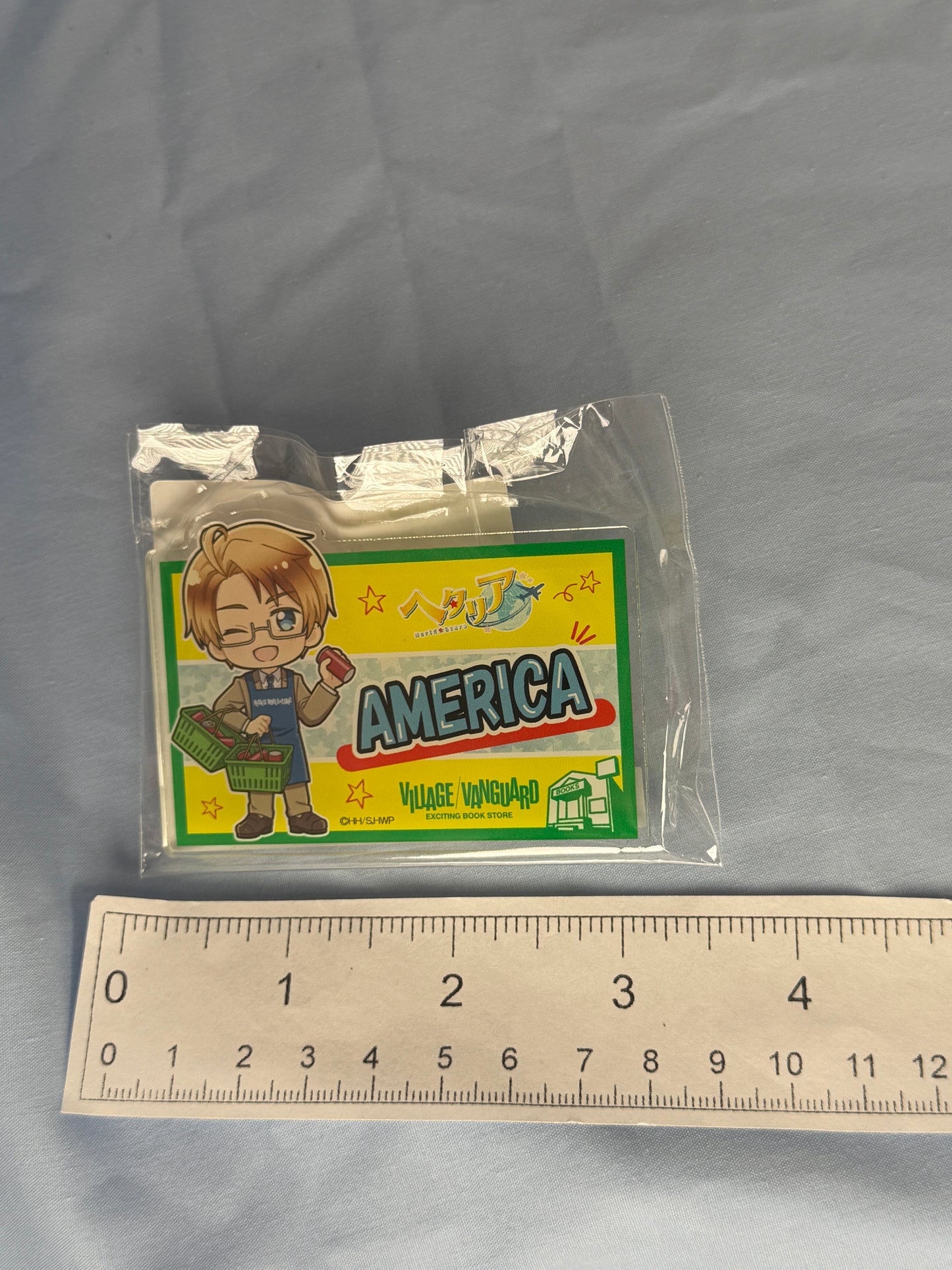 America Acrylic Clip Hetalia World Stars x Village Vanguard Collaboration