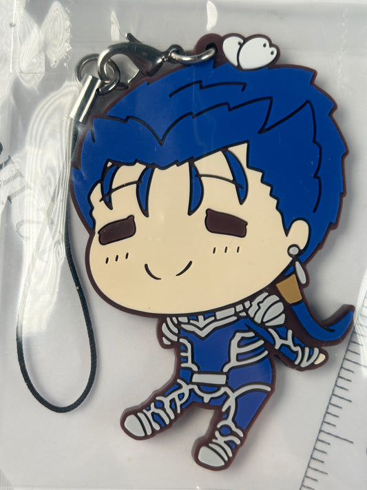 Cu Chulainn Rubber Keychain Fate Stay Night Heavens Feel Ichiban Kuji