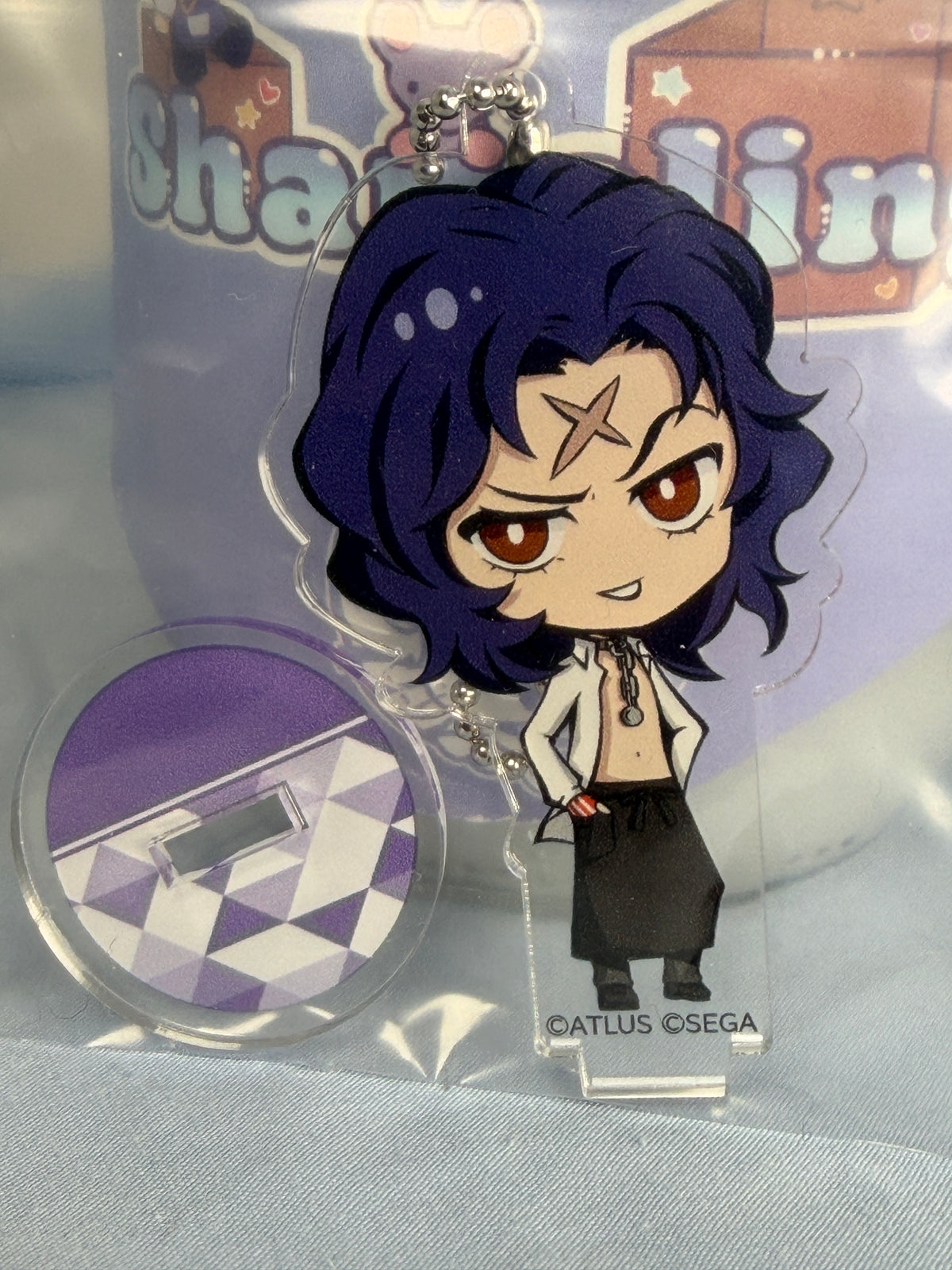 Reiji Kido Acrylic Keychain Stand Persona 25th Anniversary Café