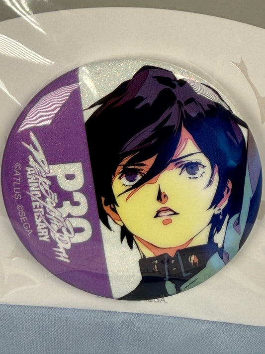 Naoya Toudou Can Badge Persona 1 30th Anniversary KV