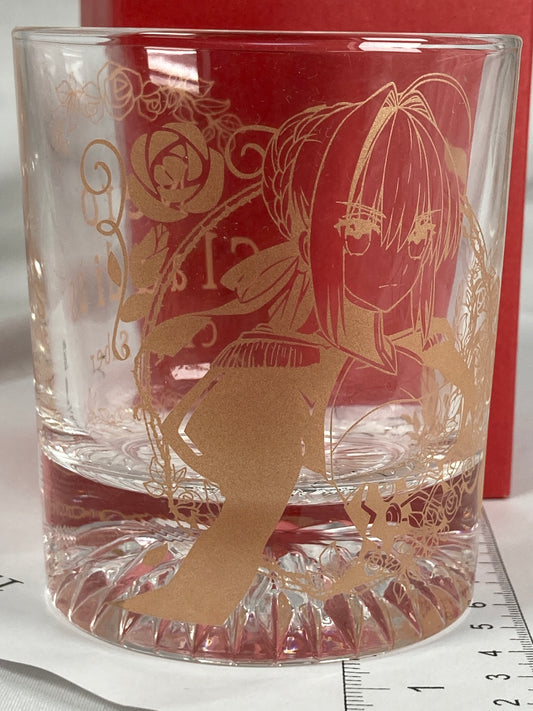 Nero Claudius Saber Rocks Lowball Glass Fate Extra