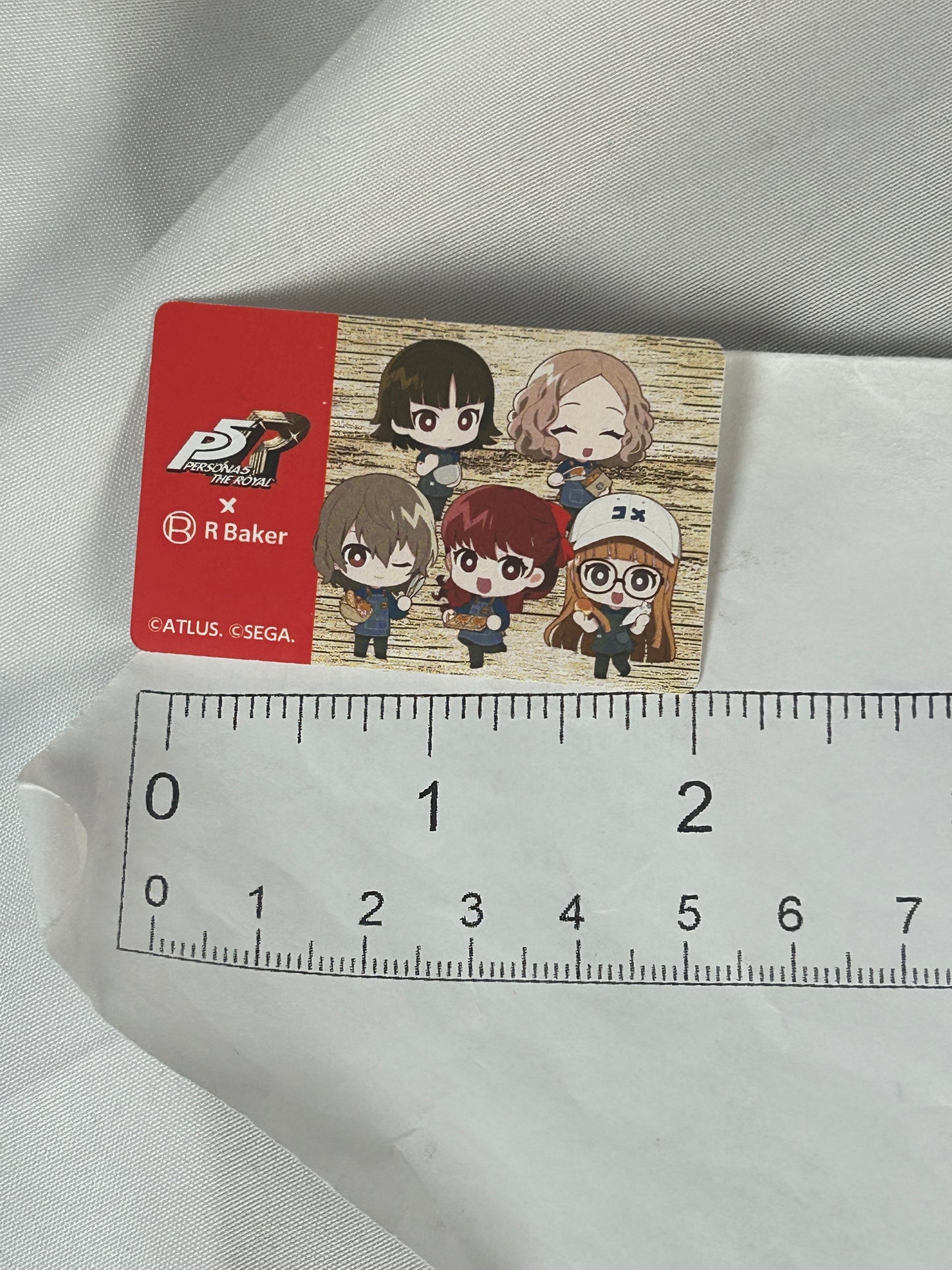 Persona 5 Royal Baker Café Mini Paper Card