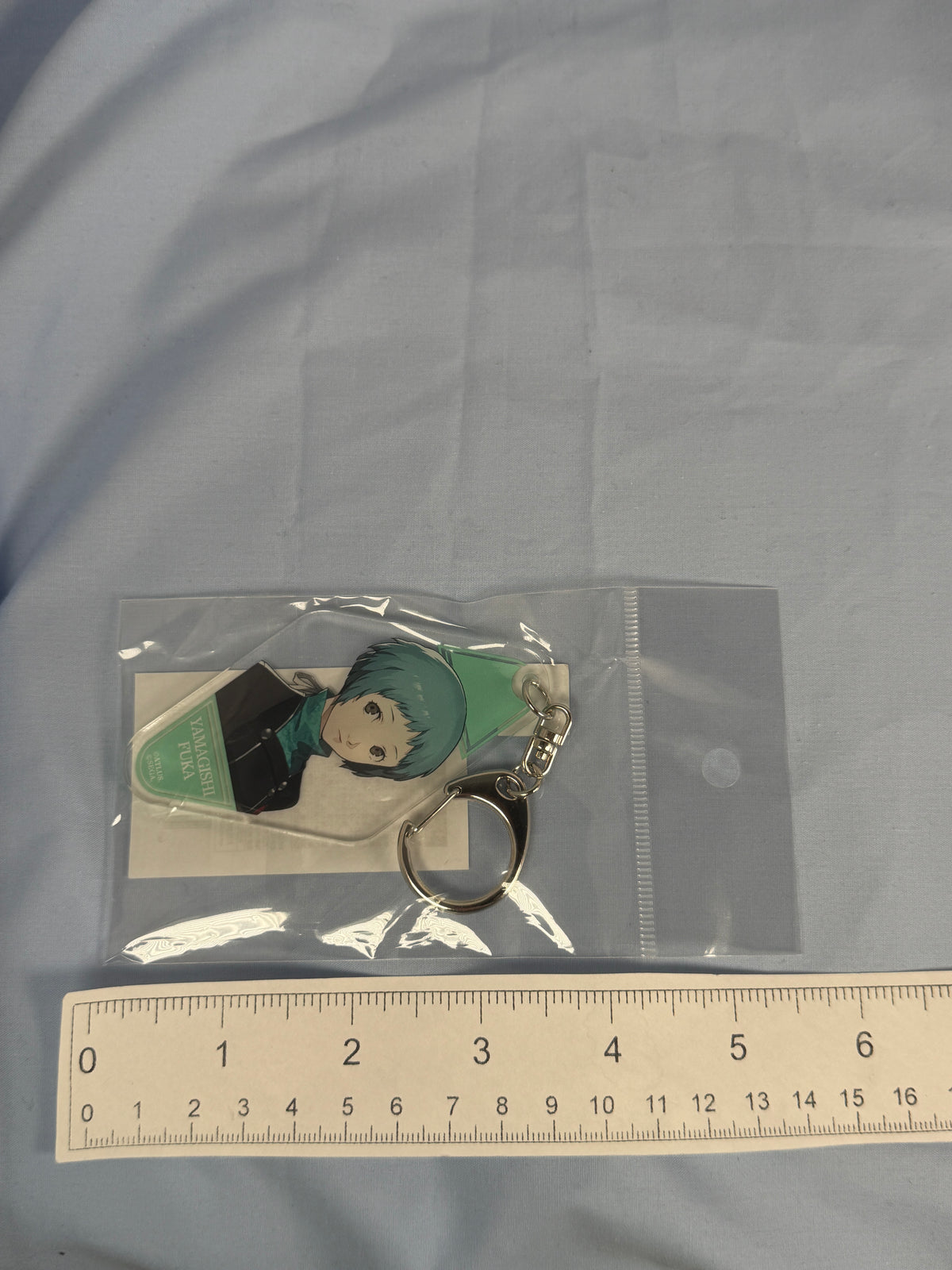 Fuuka Yamagishi Potrait Diamond Acrylic Keychain Persona 3 Reload