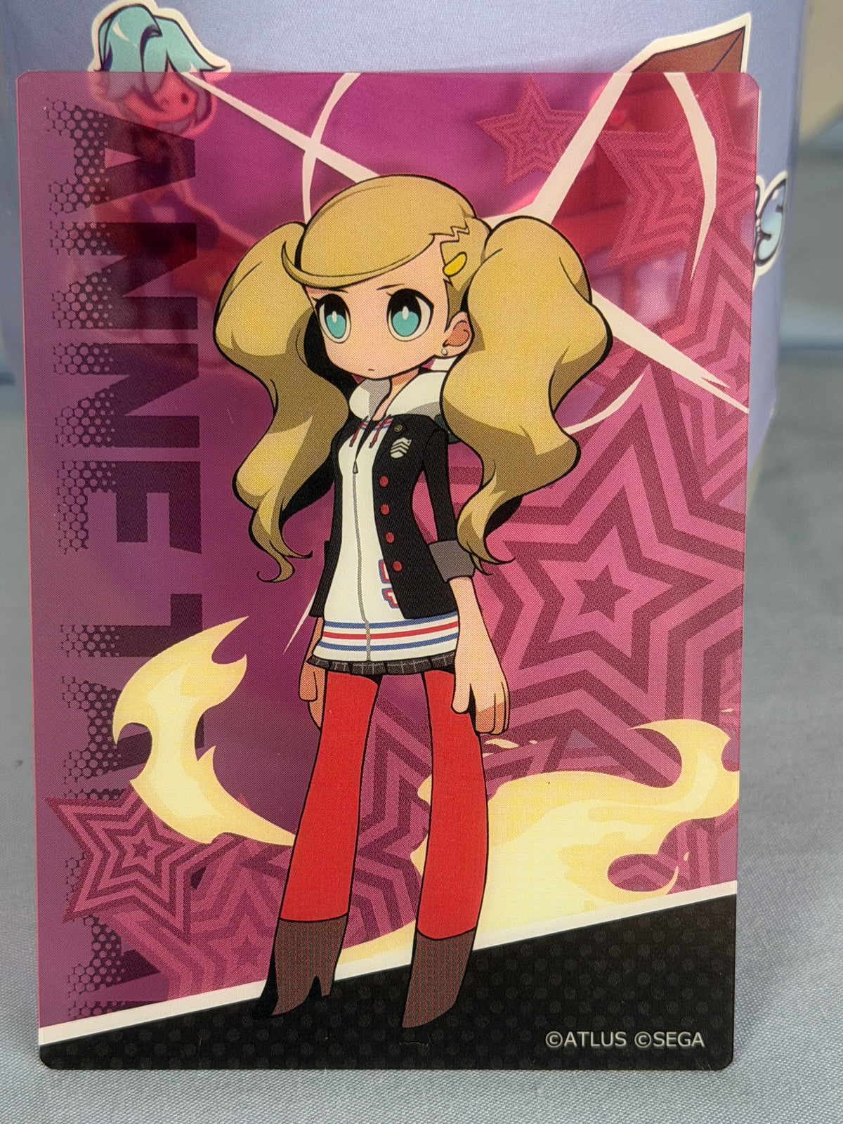 Ann Takamaki Panther School Uniform Collection Card Persona 5 Tactica
