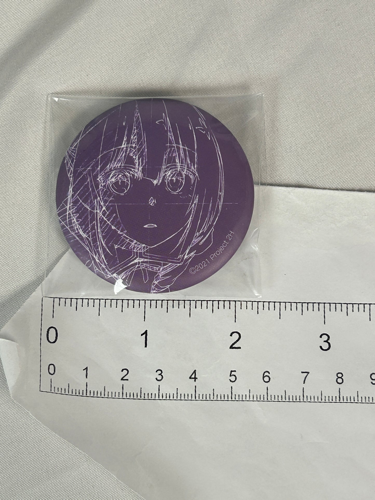 Washio Sumi Can Badge Button Yuuki Yuuna is a Hero