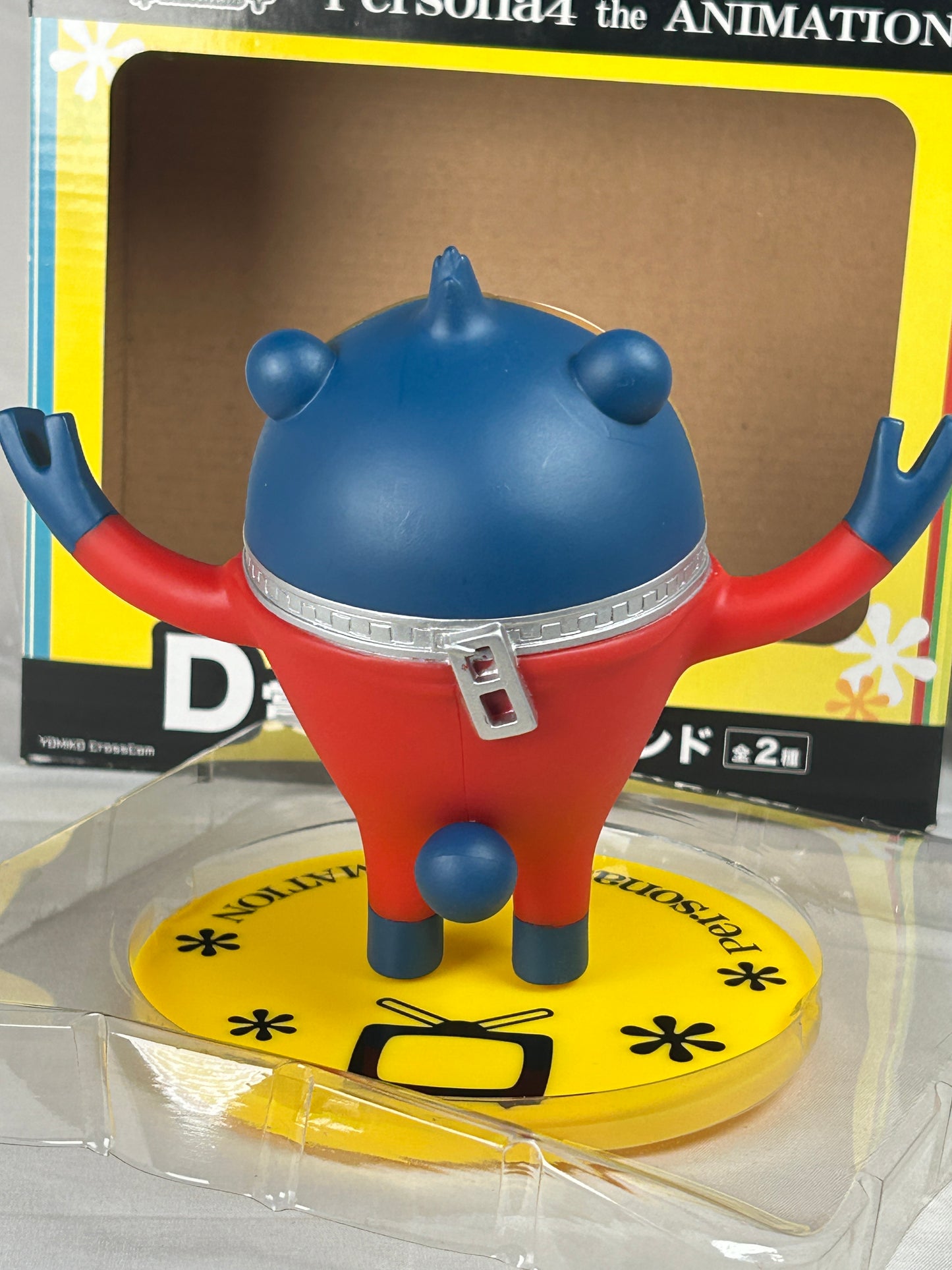 Teddie Glasses Stand Figure Persona 4 The Animation Special Lottery D Prize