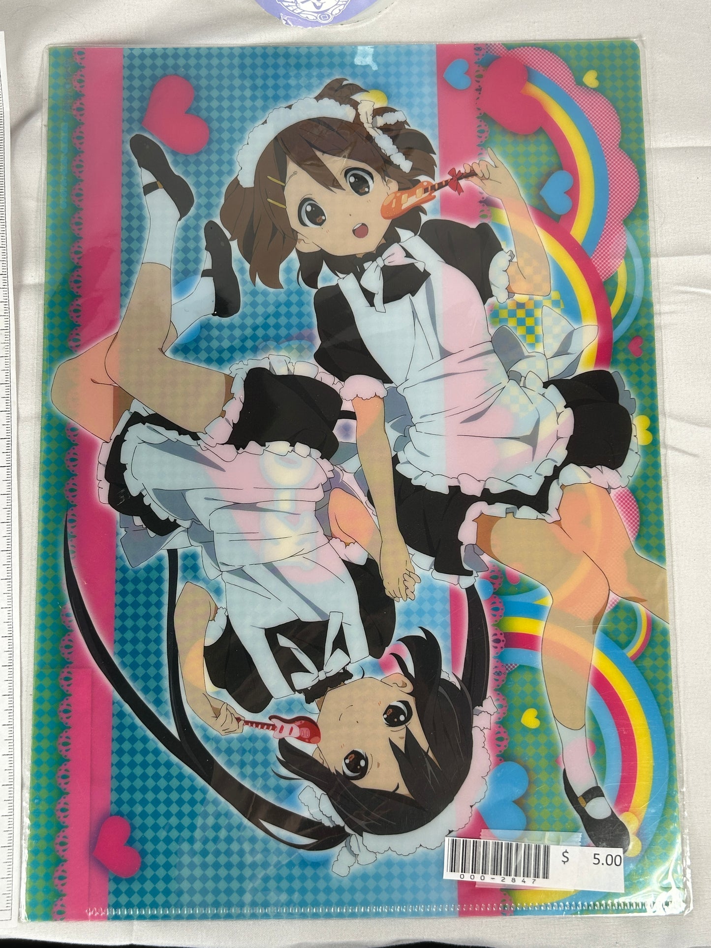Azusa Nakano Yui Hirasawa Clear File B Prize Movic Prize B