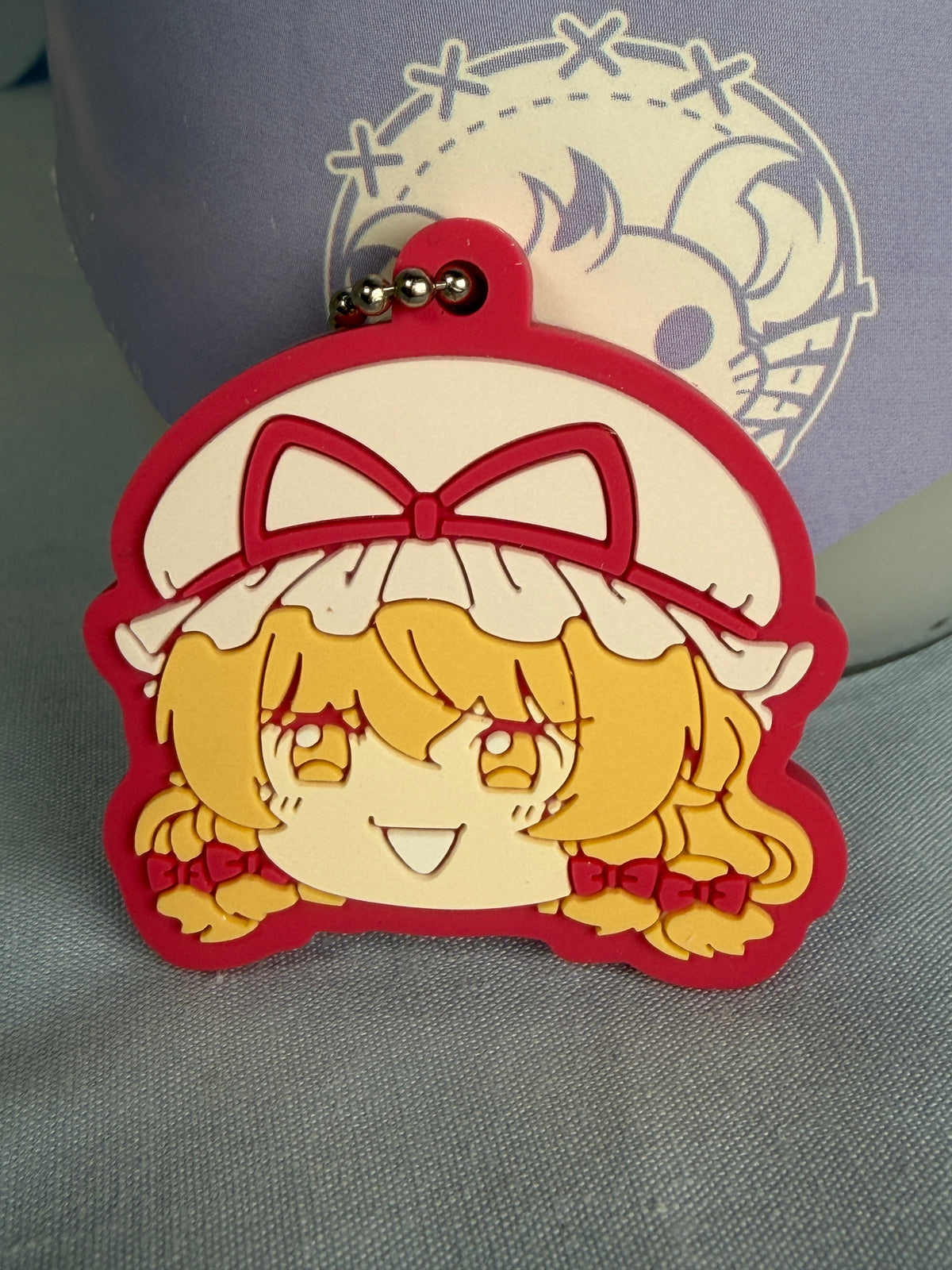 Yukari Yakumo Take it Easy! Rubber Keychain Vol 2 NIC Touhou Project