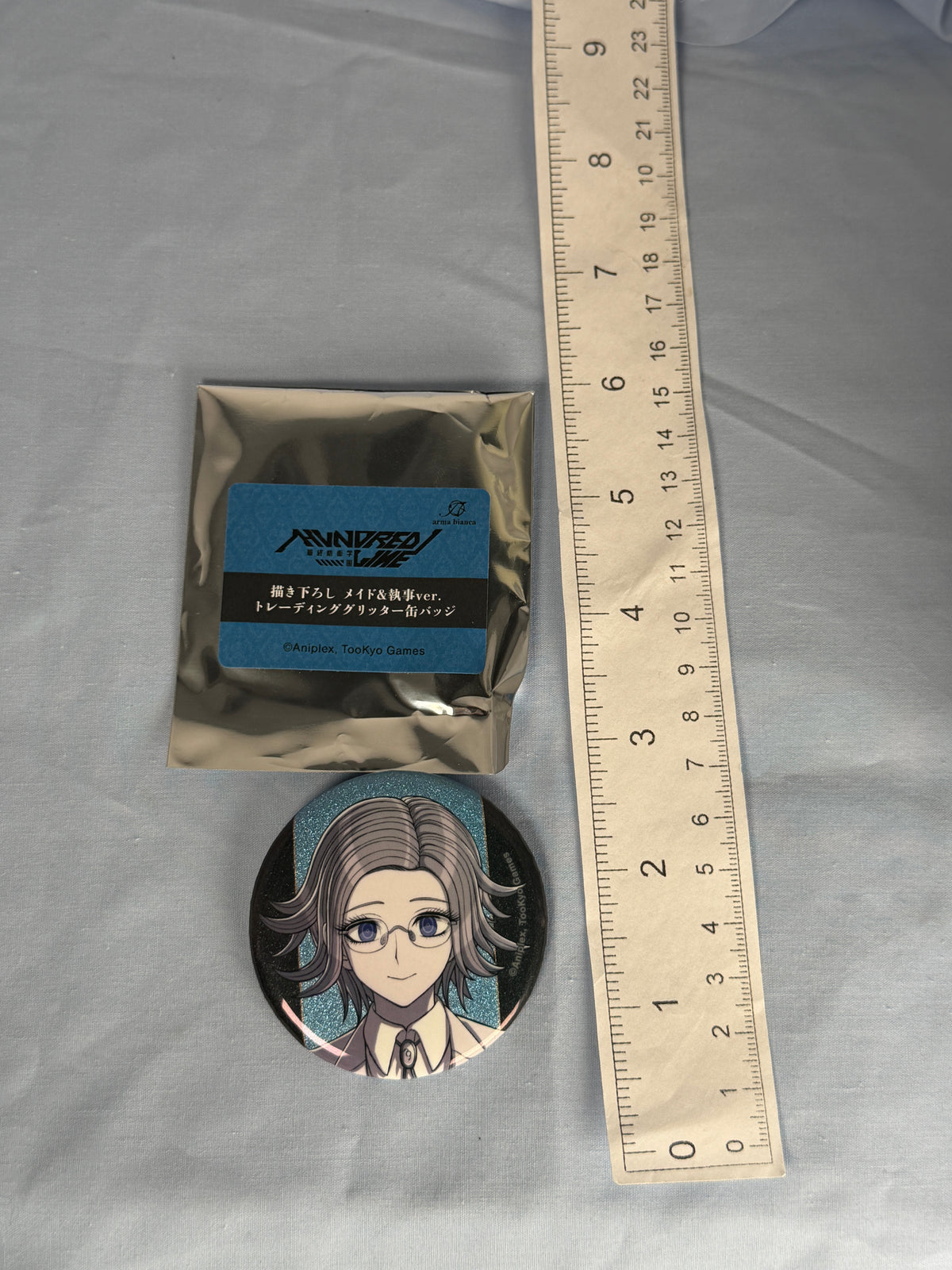 Eito Aotsuki Butler Can Badge Pin The Hundred Line Arma Bianca