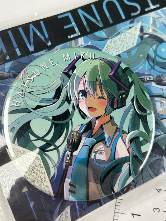 Hatsune Miku Badge and Postcard Set Vocaloid Round One