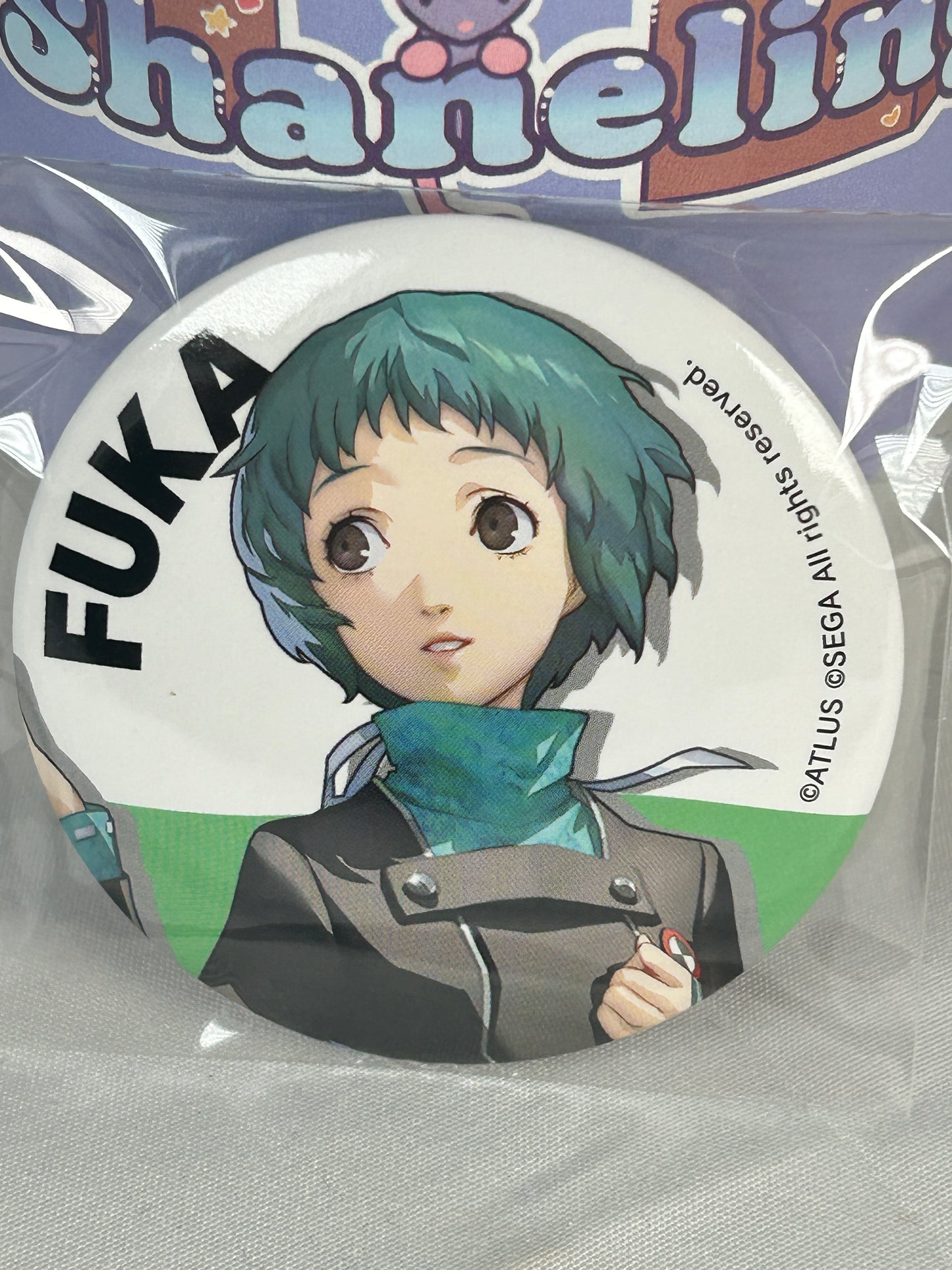 Fuuka Yamagishi Button Badge Persona 3 Reload