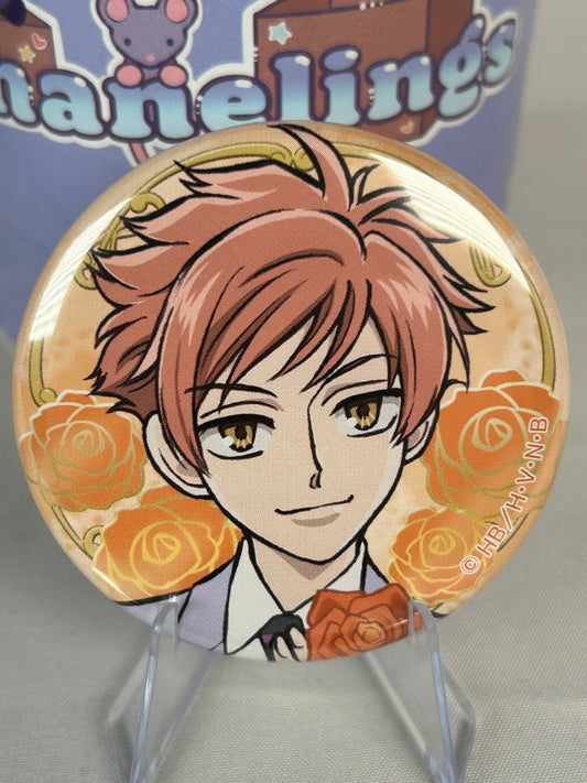 Hitachiin Kaoru Badge Button Ouran Highschool Host Club 20th Anniversary
