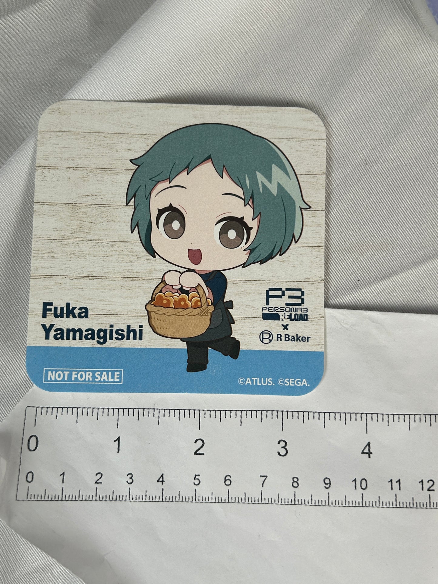 Fuuka Yamagishi Coaster Persona 5 Royal Baker Café