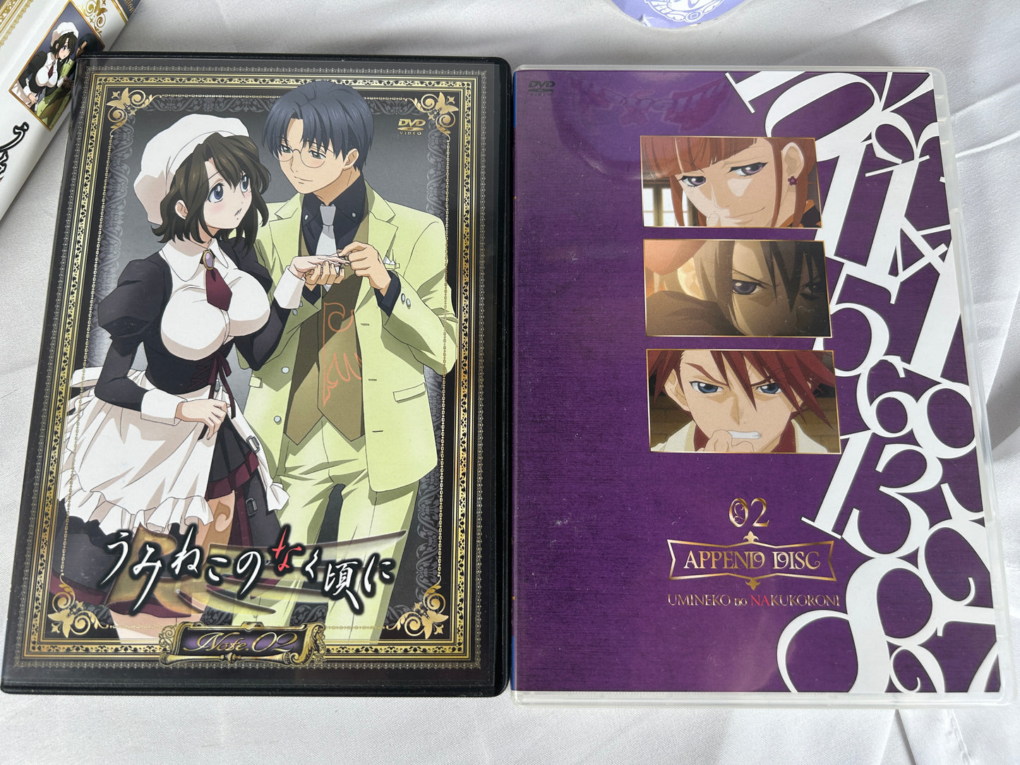 Umineko Anime DVD Vol 2 First Limited Edition JP with Bonus CD