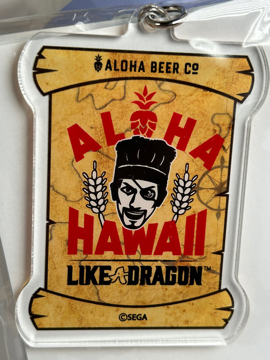 Yakuza 8 Gaiden: Pirates in Hawaii ALOHA BEER Acrylic Keychain