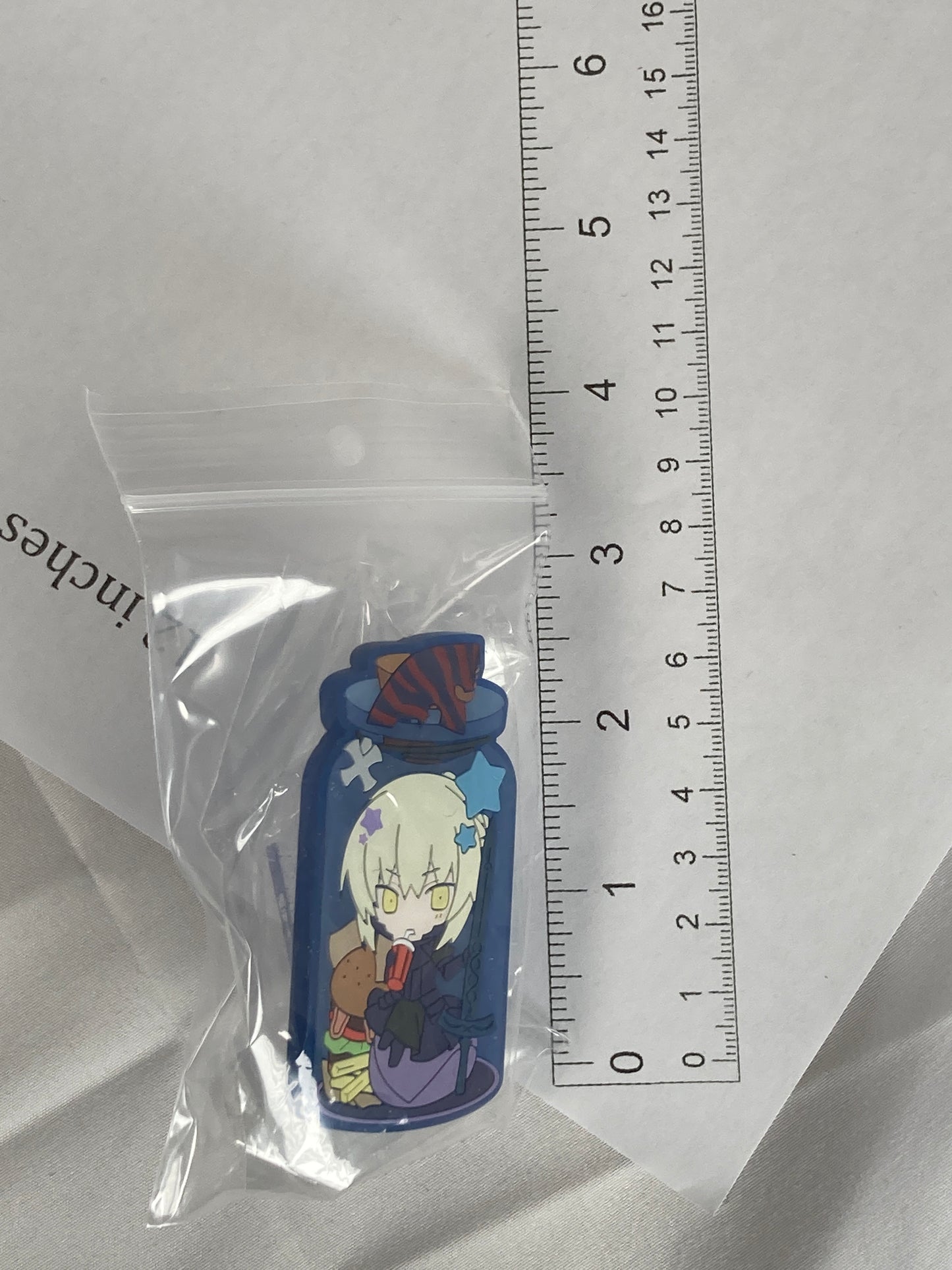 Saber Artoria Pendragon Alter Charatoria Rubber Clip Fate Grand Order