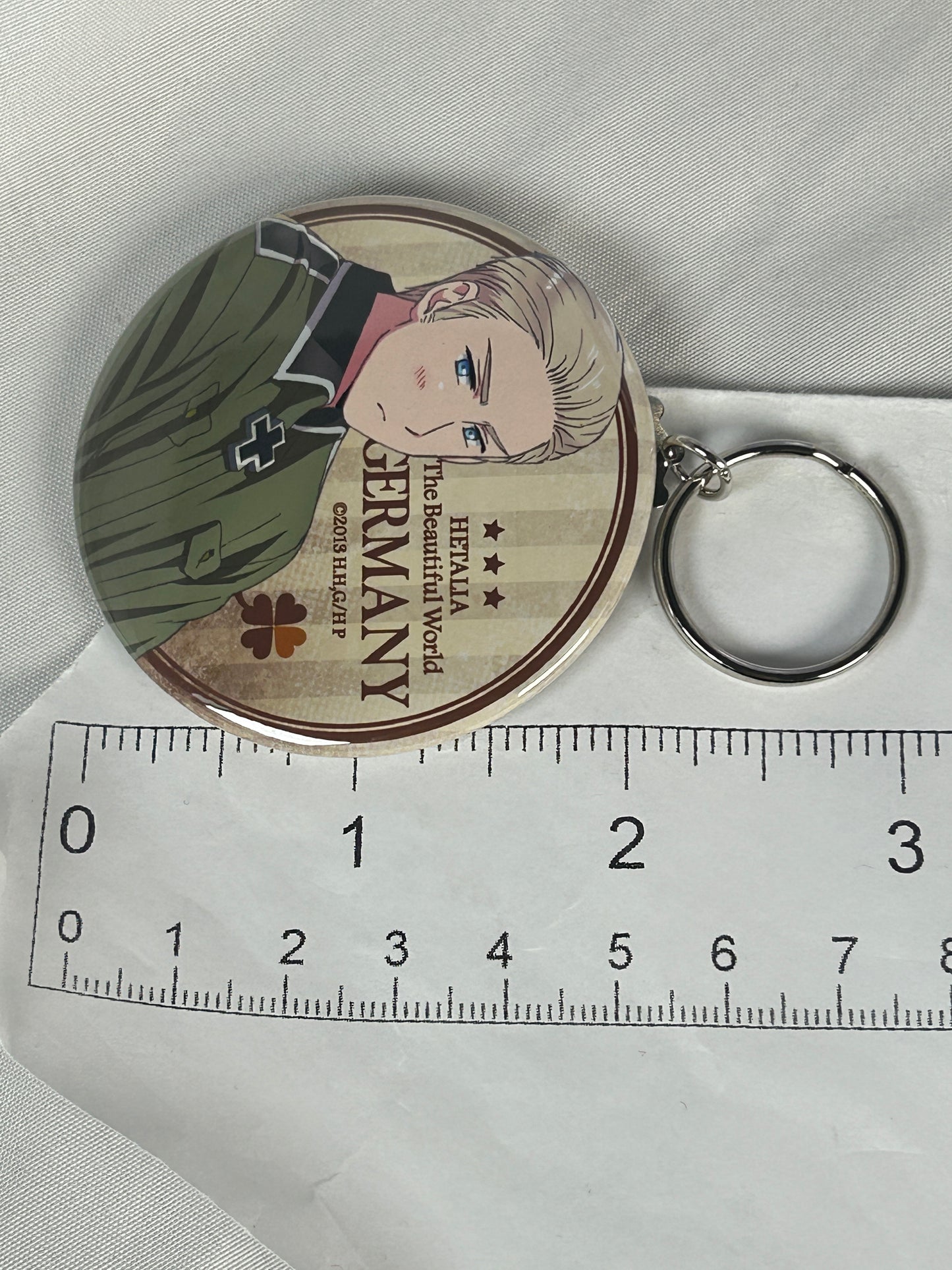Germany Jacket Ver. Button Badge Hetalia The Beautiful World 2013