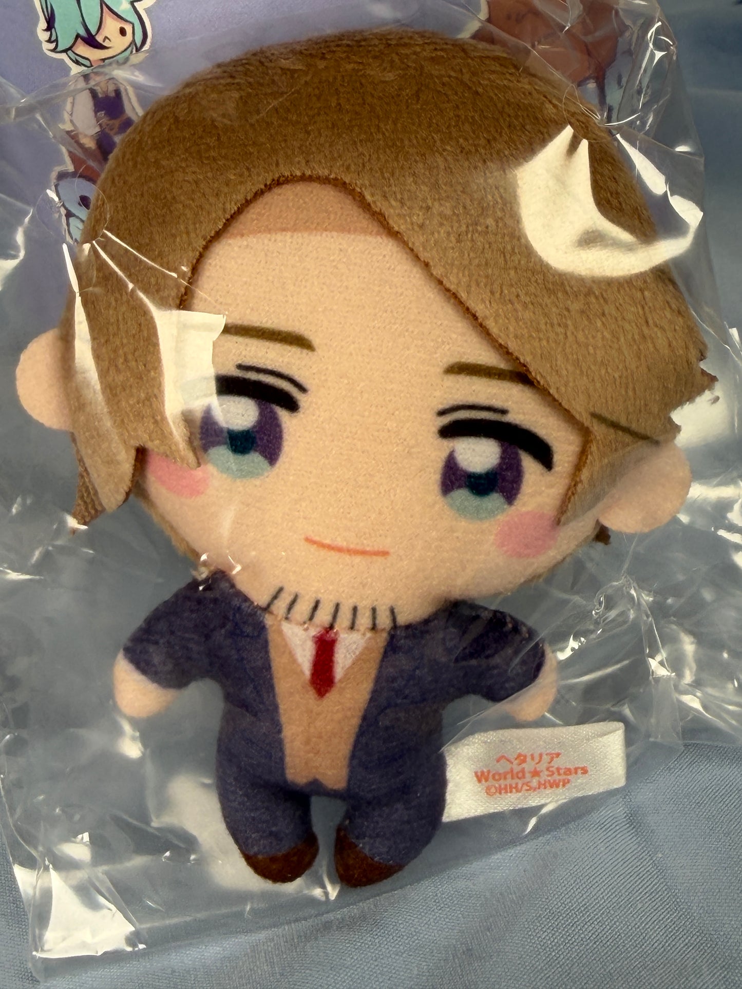 France Plush Keychain Strap Kapukko Friends Hetalia World Stars