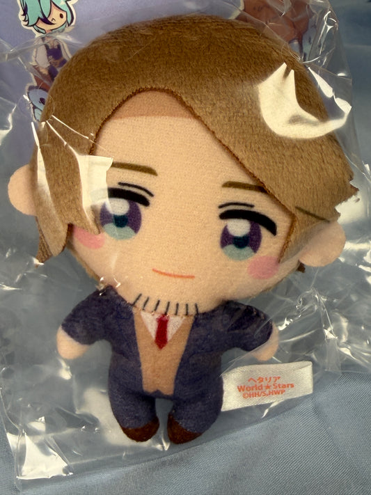 France Plush Keychain Strap Kapukko Friends Hetalia World Stars
