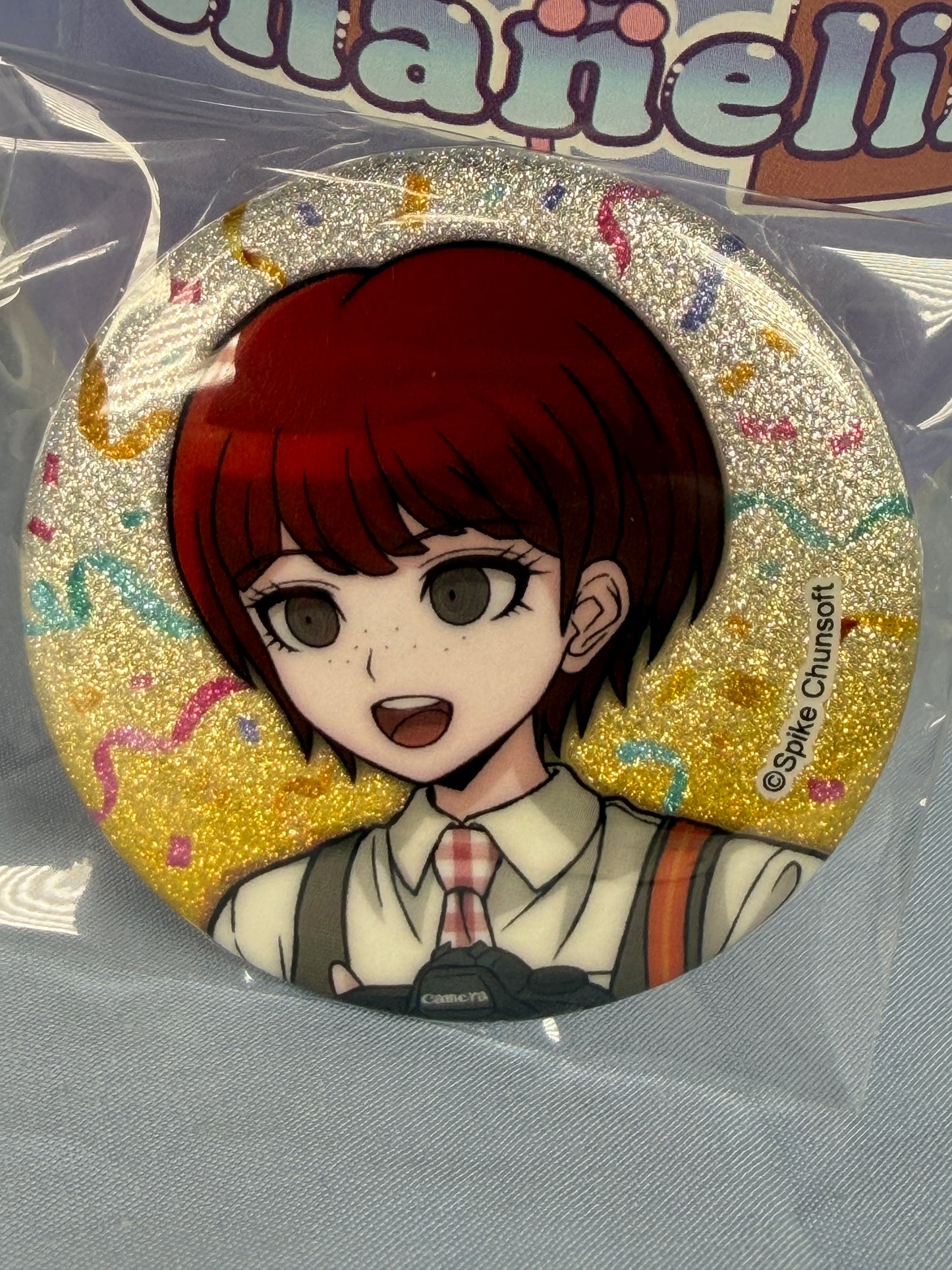 Mahiru Koizumi Glitter Can Badge Super Danganronpa 2 Party Preparation Vol 2
