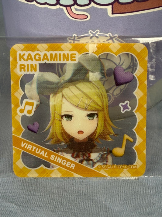 Kagamine Rin Sending My Singing Voice Mini Plastic Display Project Sekai