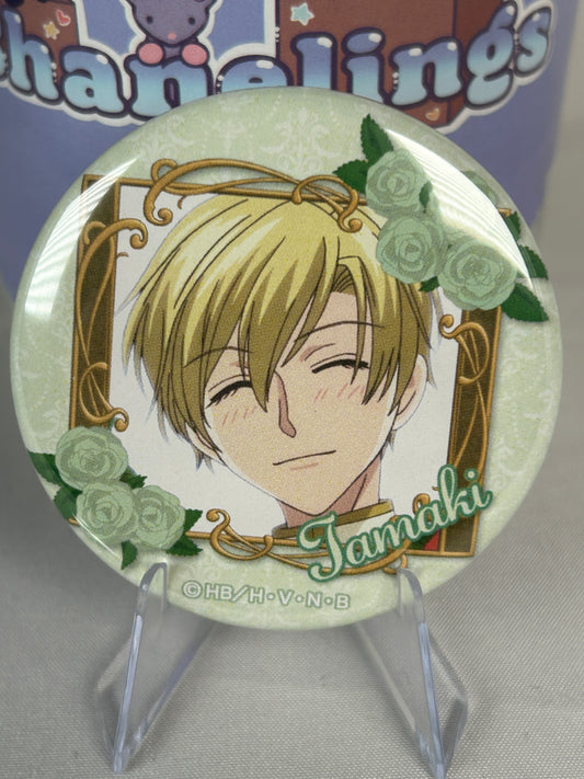 Tamaki Suou Smiling Badge Button Ouran Highschool Host Club 20th Anniversary