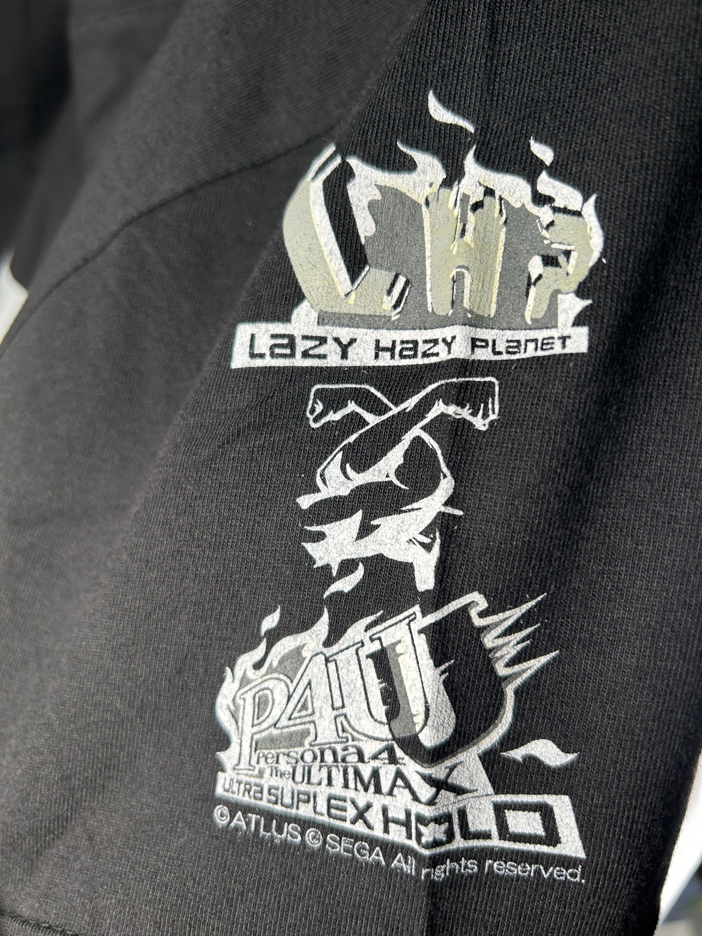 Yu Narukami T Shirt Persona 4 Ultimax Danke Schon Lazy Hazy Planet