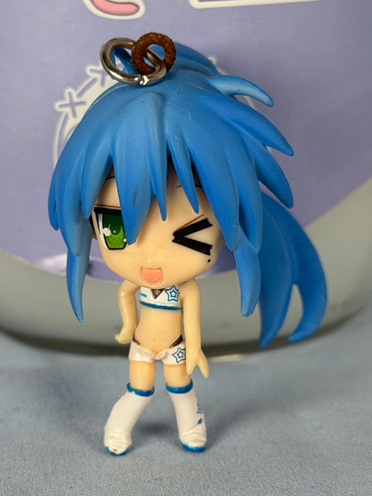 Izumi Konata Keychain Figure Set Lucky Star Grand Prix Ichiban Kuji F Prize