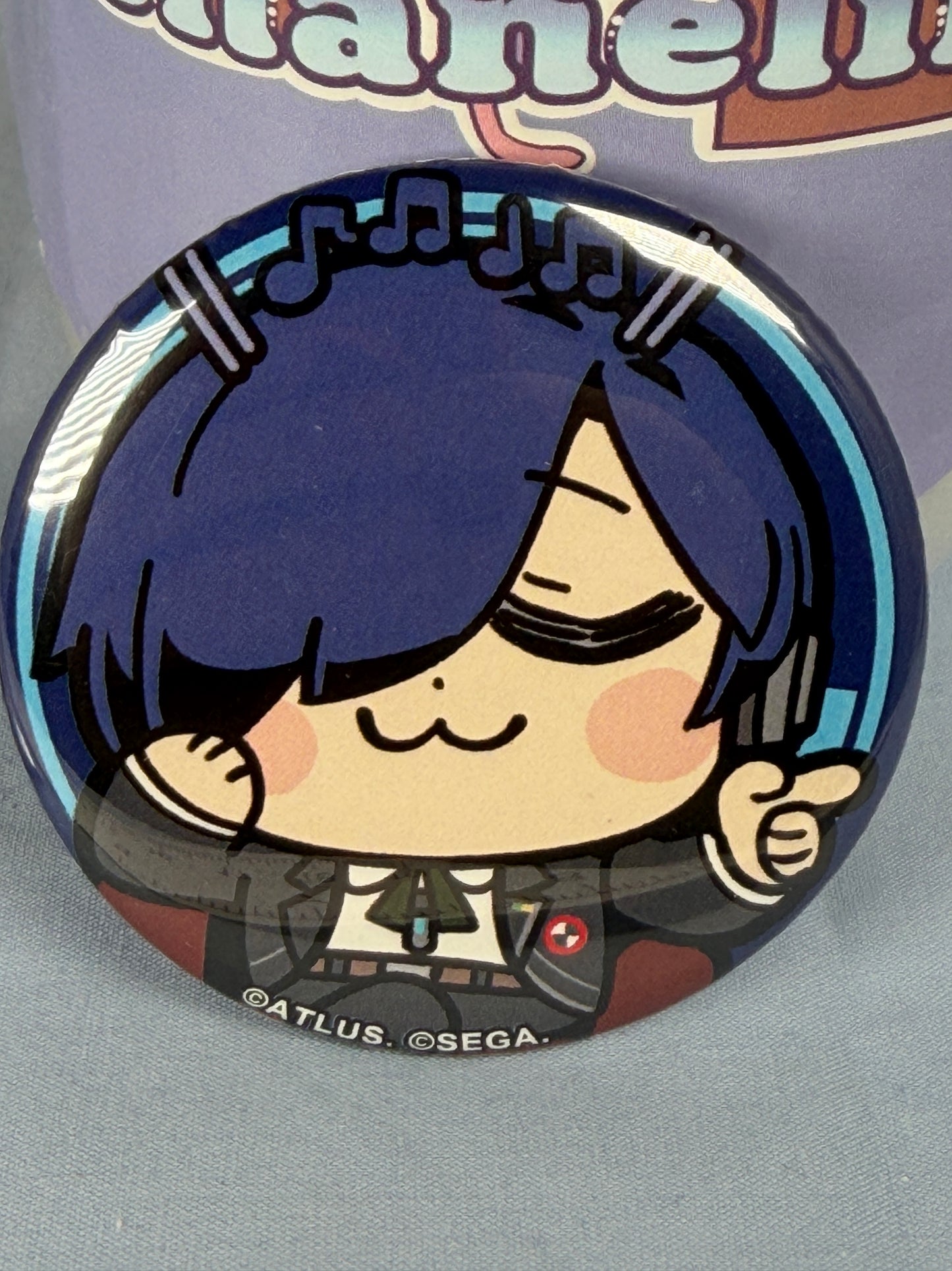 Makoto Yuki Music Can Badge Pin Persona 3 Reload X Bkub