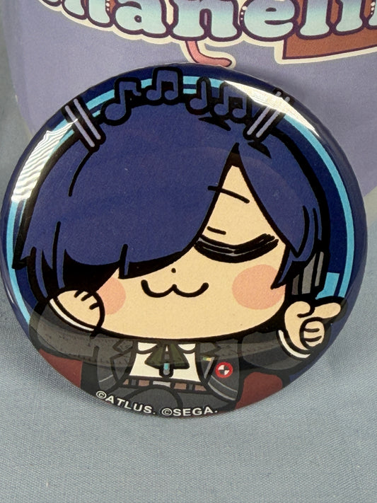 Makoto Yuki Music Can Badge Pin Persona 3 Reload X Bkub
