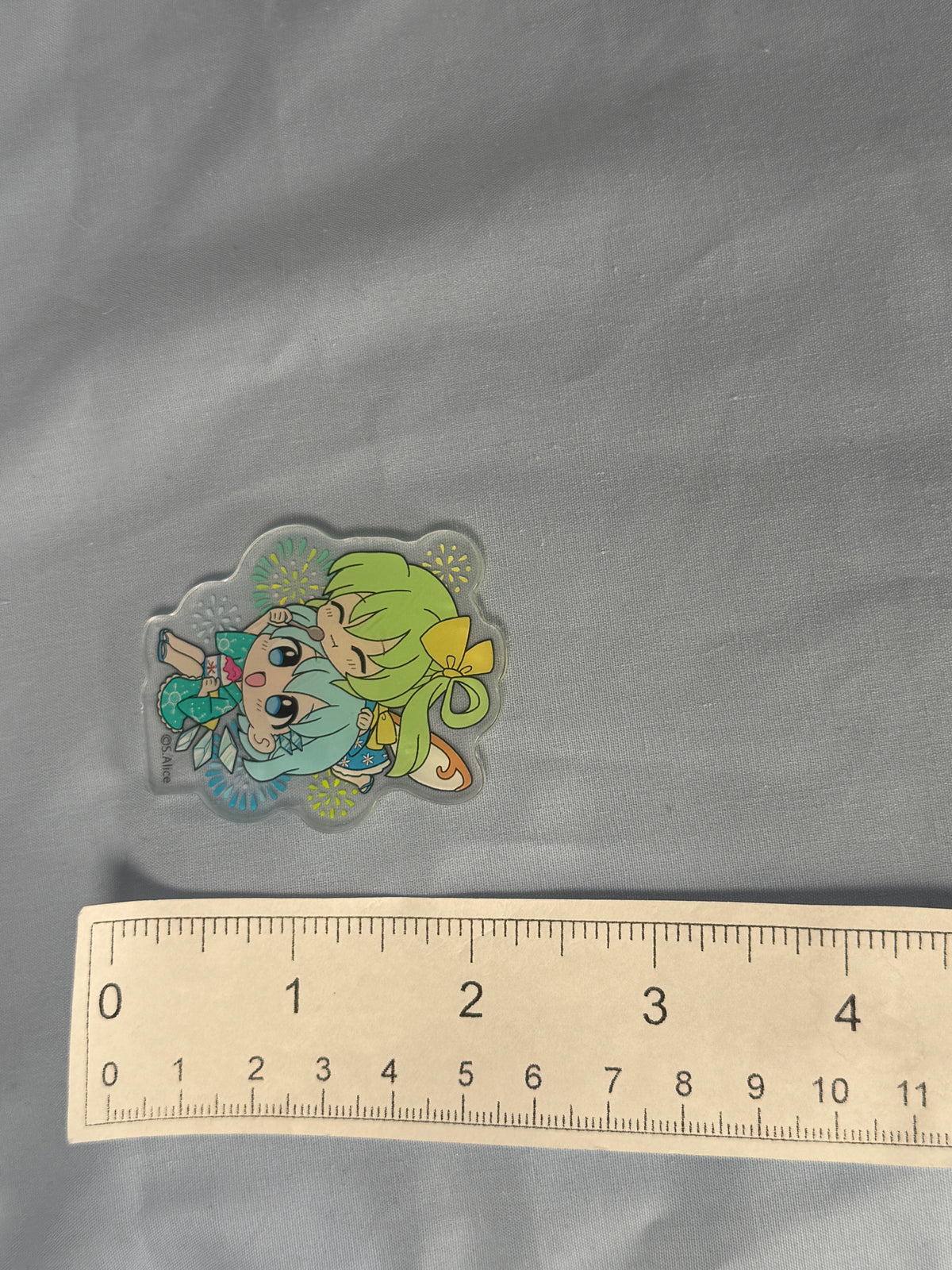 Cirno Daiyousei Summer Festival Acrylic Sticker Touhou Project LEC