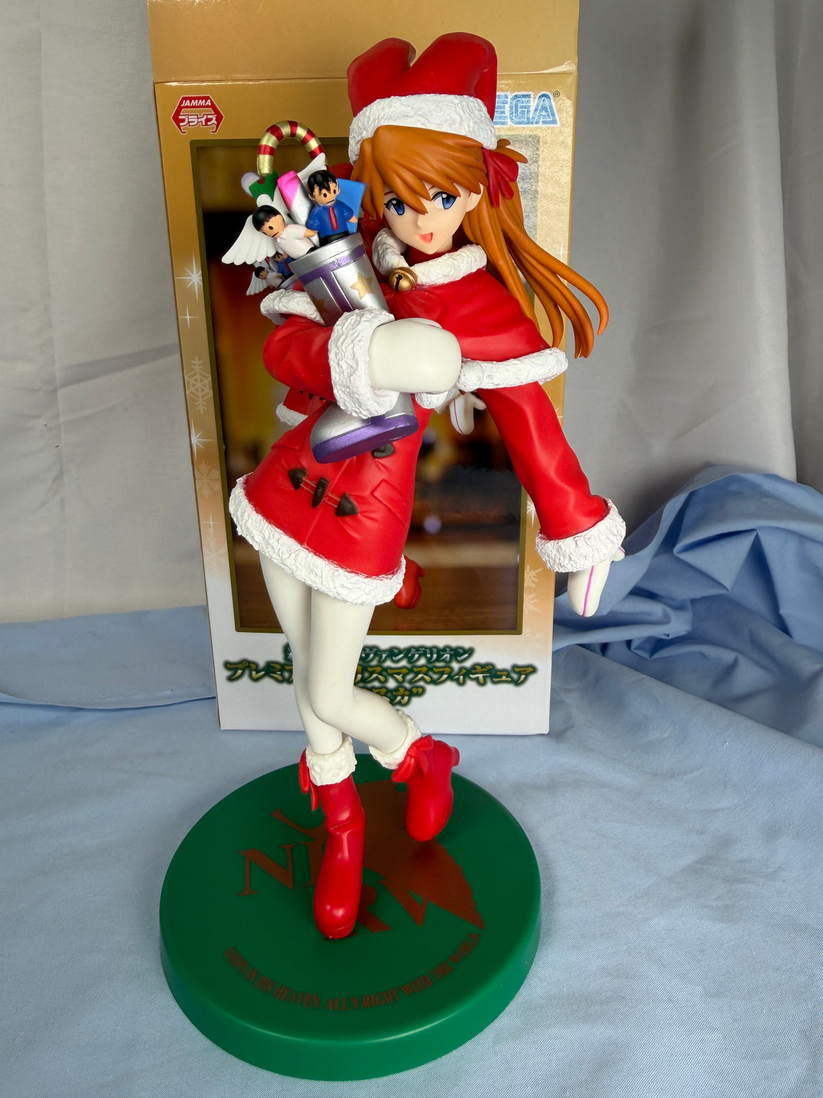 Asuka Langley Soryu Christmas PM Figure Neon Genesis Evangelion SEGA 2007