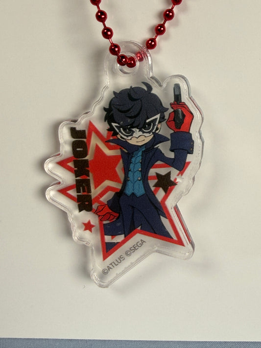 Ren Amamiya Joker Acrylic Keychain Persona 5 Tactica