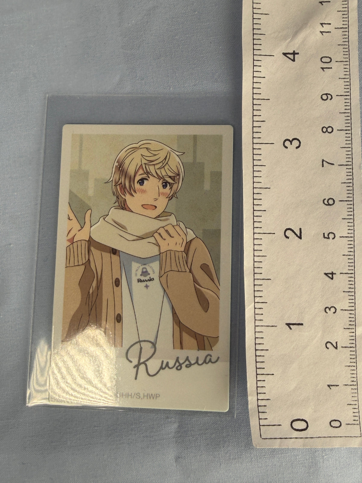 Russia Casual Fashion Photocard Sticker Hetalia World Stars