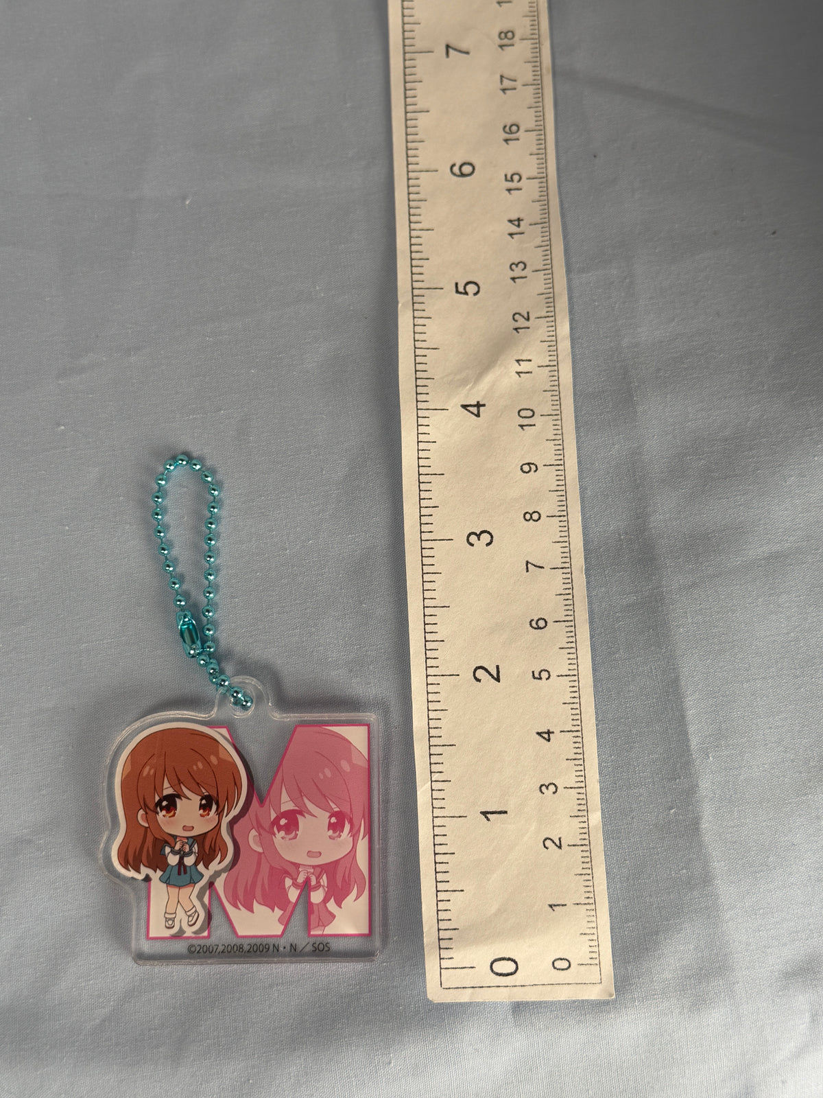 Mikuru Asahina Acrylic Keychain Haruhi Suzumiya 20th Anniversary LEC