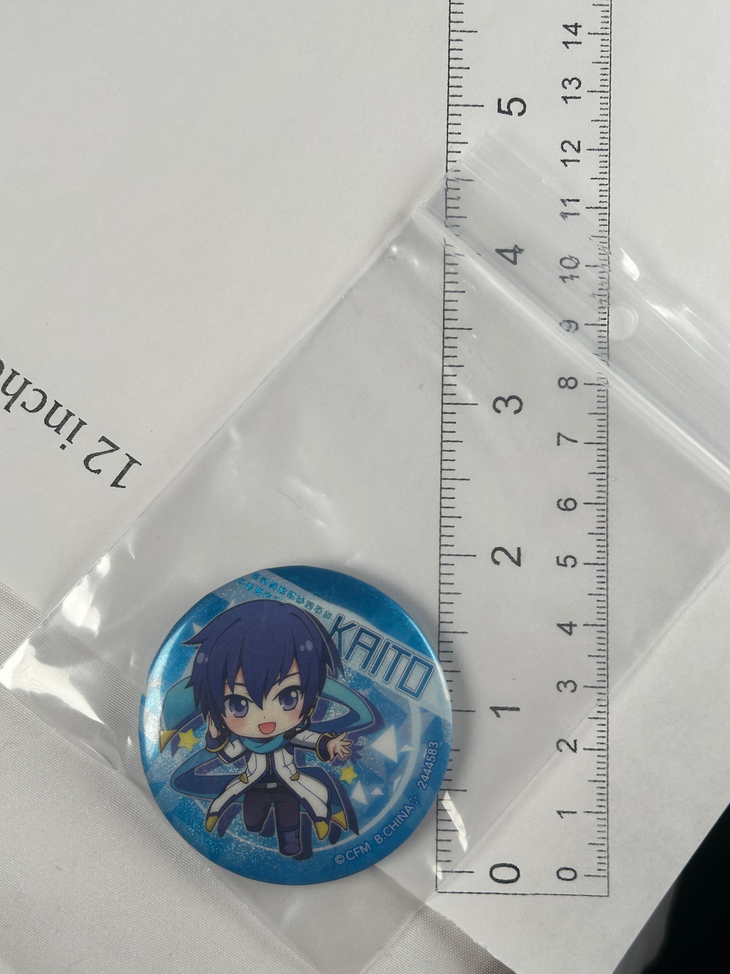 Kaito Can Badge Vocaloid Magical Mirai 2018 Prize C