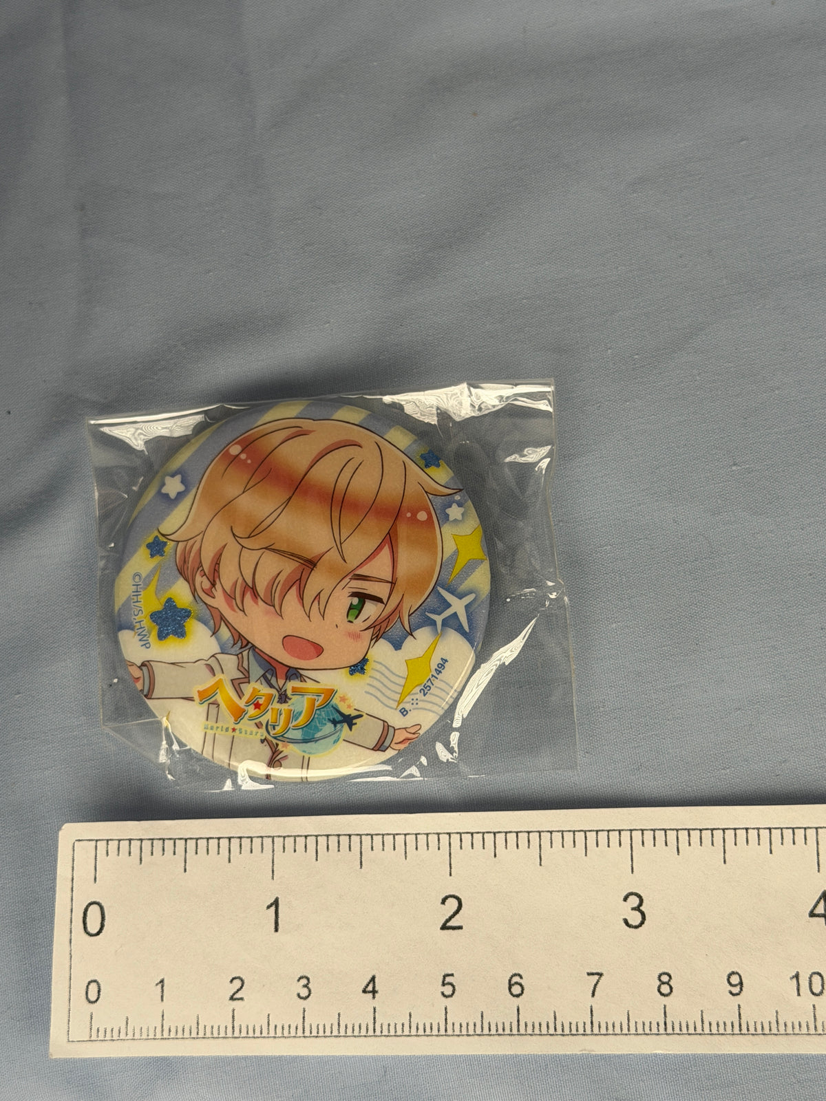 Luxembourg Can Badge Pin Hetalia World Stars Capsule Collection