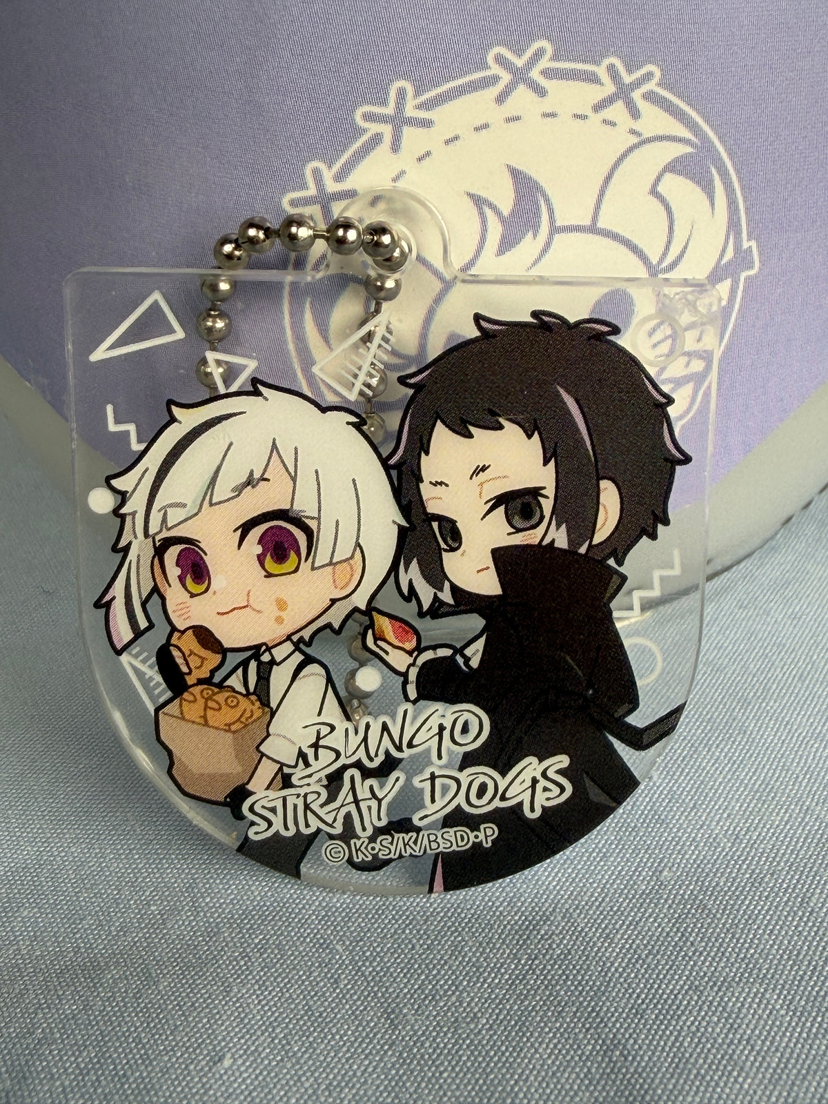 Atsushi Nakajima Ryunosuke Akutagawa Acrylic Keychain Bungo Stray Dogs NIC