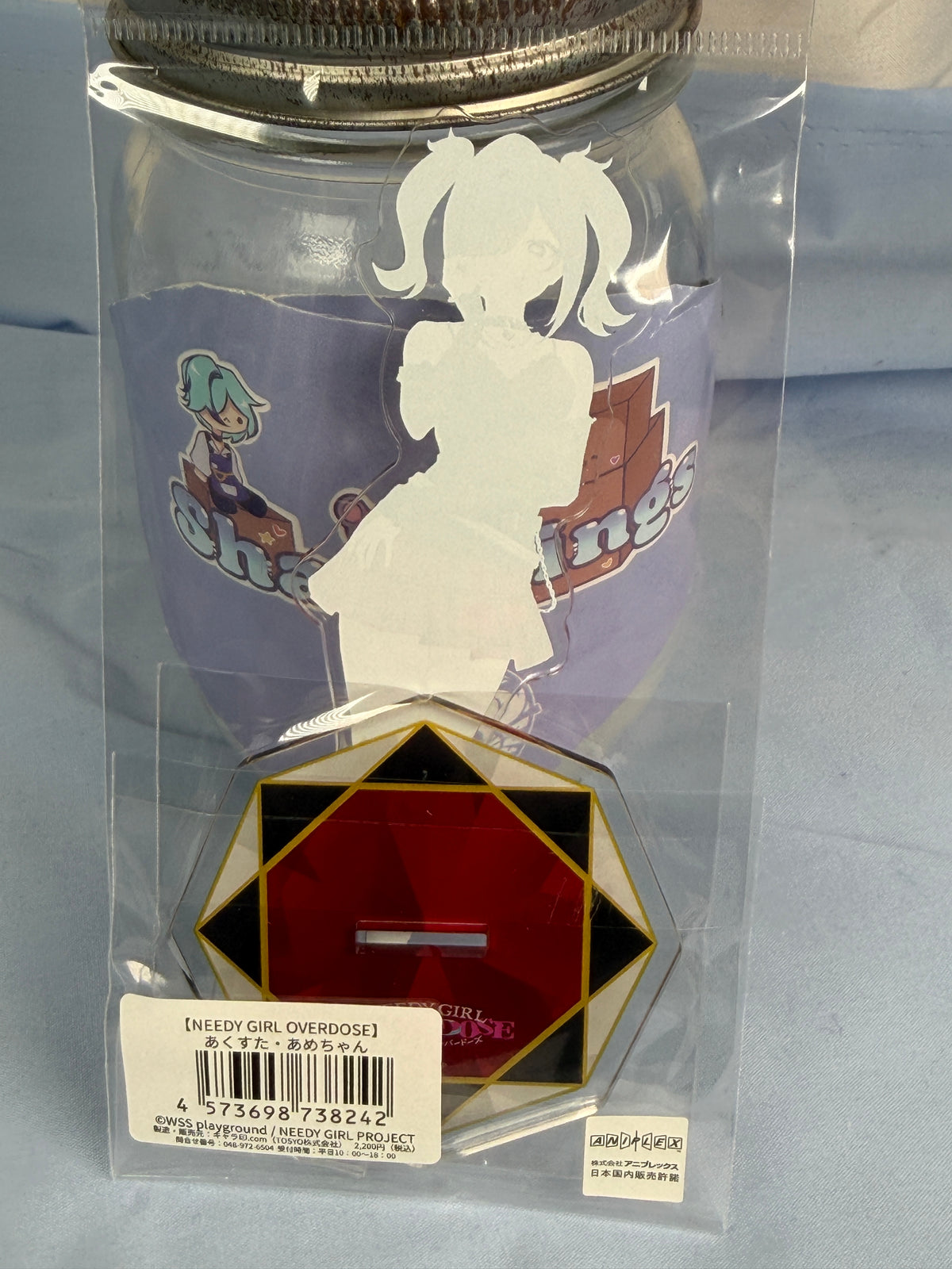 Ame-chan Heart Eyes Acrylic Stand Needy Girl Overdose TV Anime Illustration