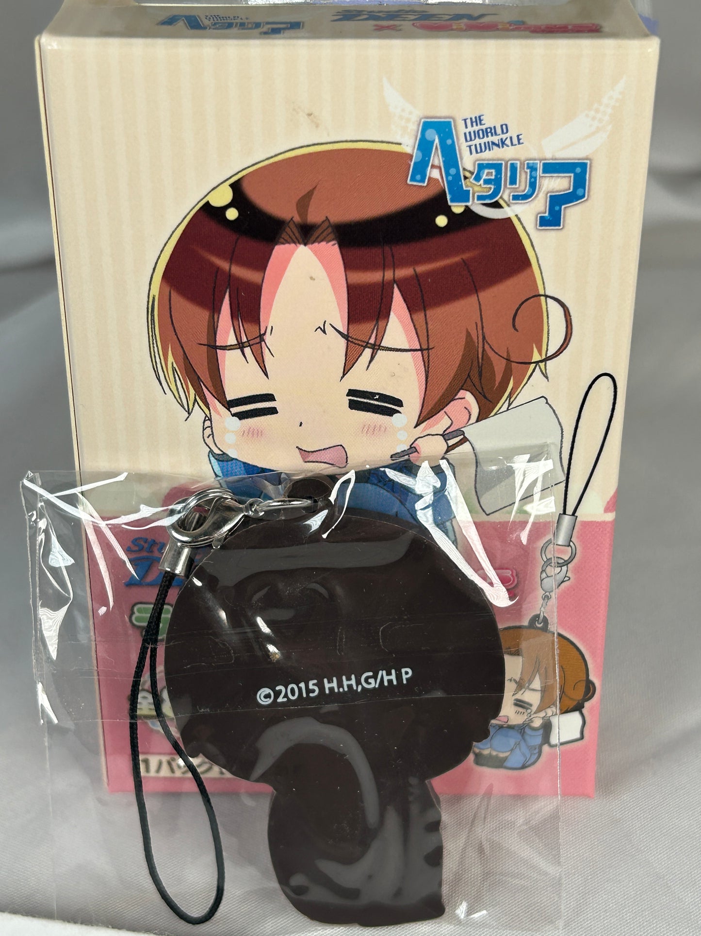 Japan ViVimus Rubber Keychain Hetalia The World Twinkle Deen Movic 2015