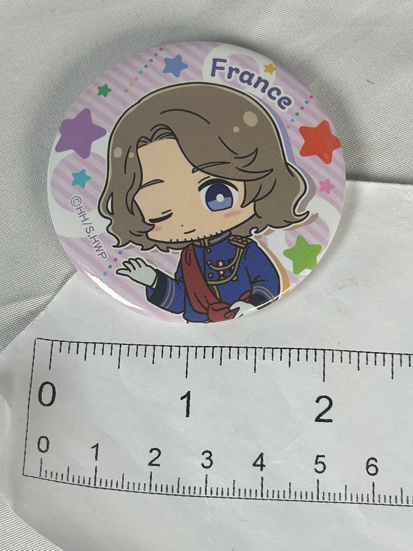 France Trading Button Badge Hetalia World Stars x Seria