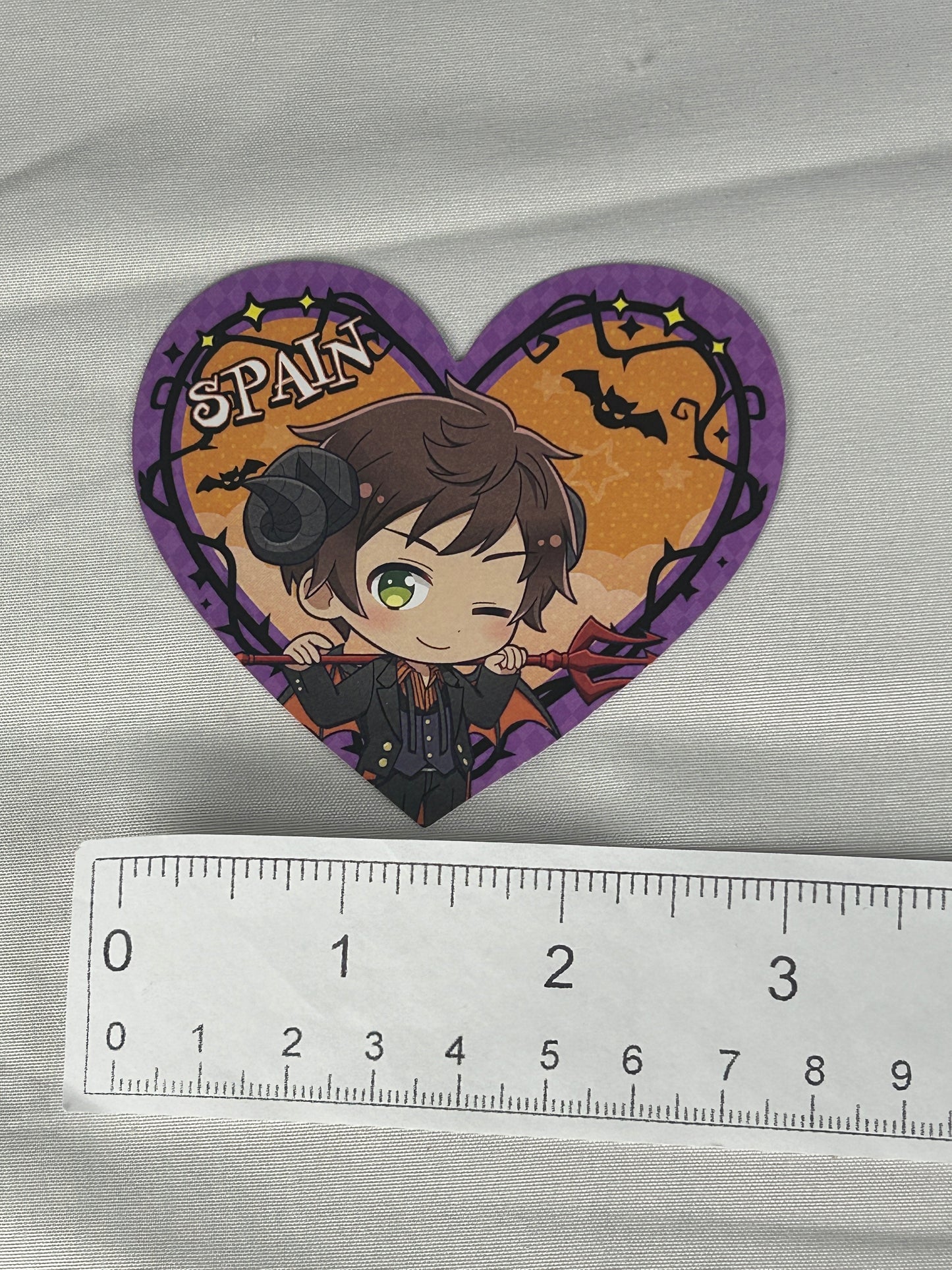 Spain Halloween Party Heart Display Paper Hetalia World Stars