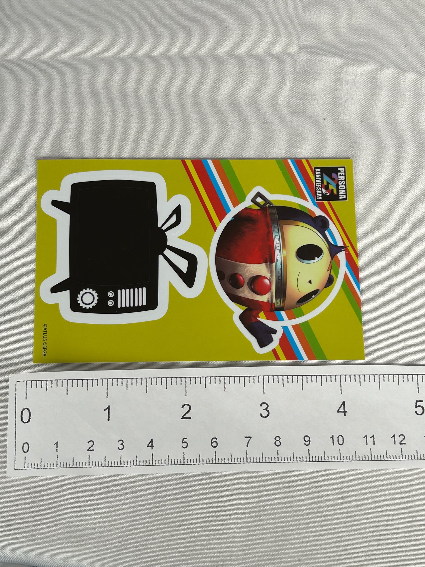 Teddie TV Sticker Persona 25th Anniversary Persona 4 The Golden