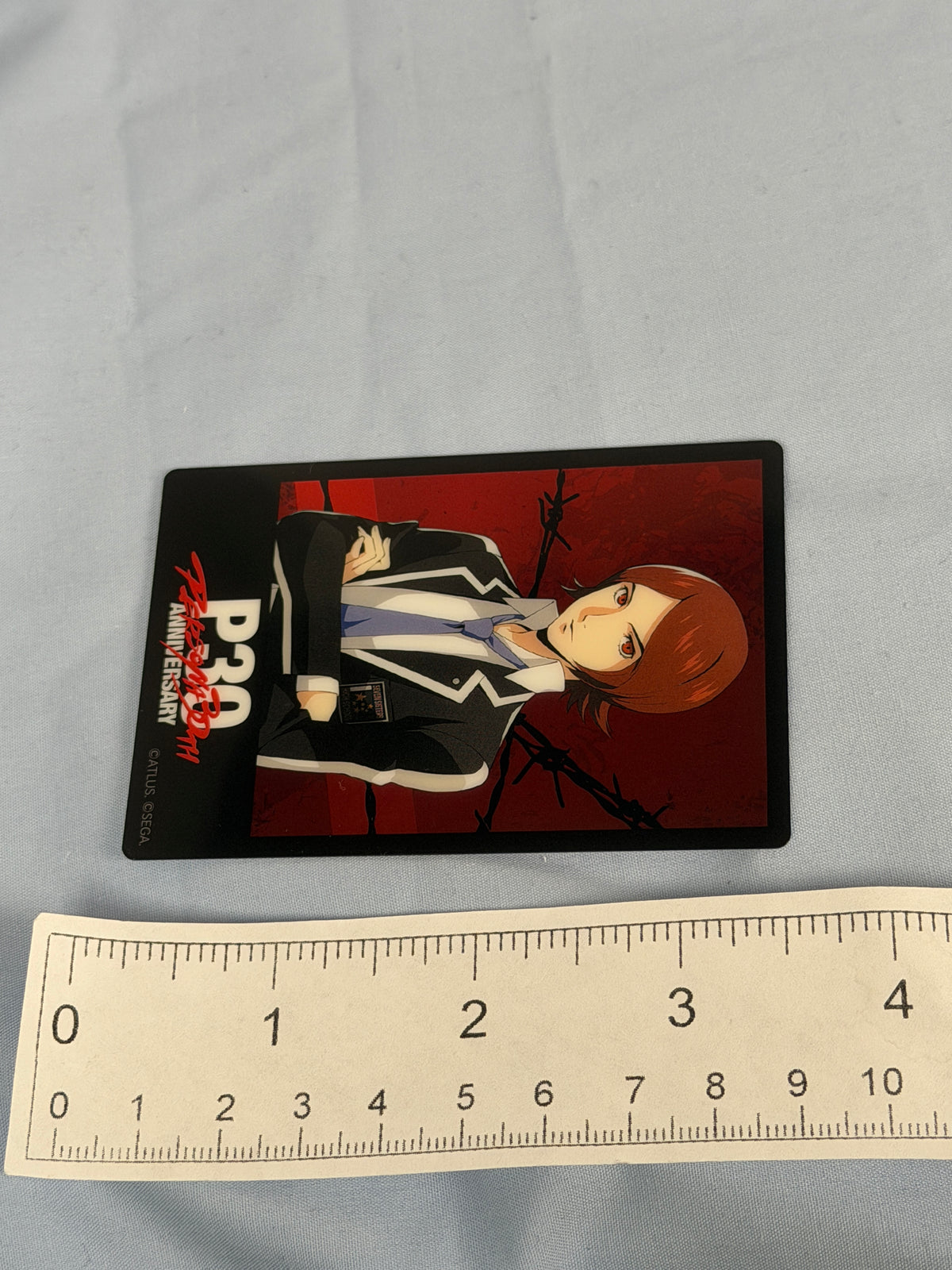 Tatsuya Suou Holo Transparent Card Persona 2 Innocent Sin 30th Anniversary