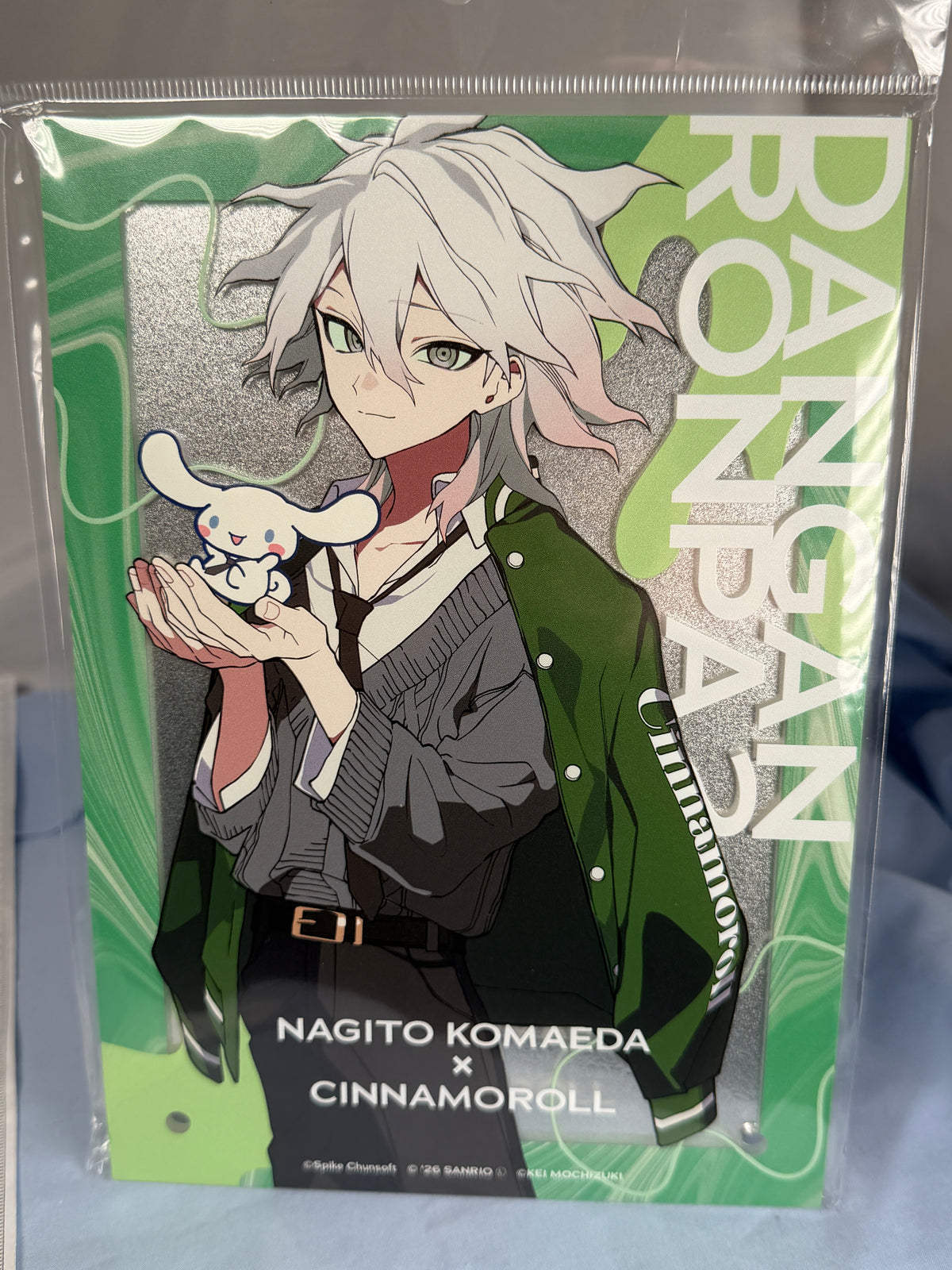 Nagito Komaeda Cinnamoroll Large Acrylic Stand Danganronpa 2 x Sanrio Vol 2