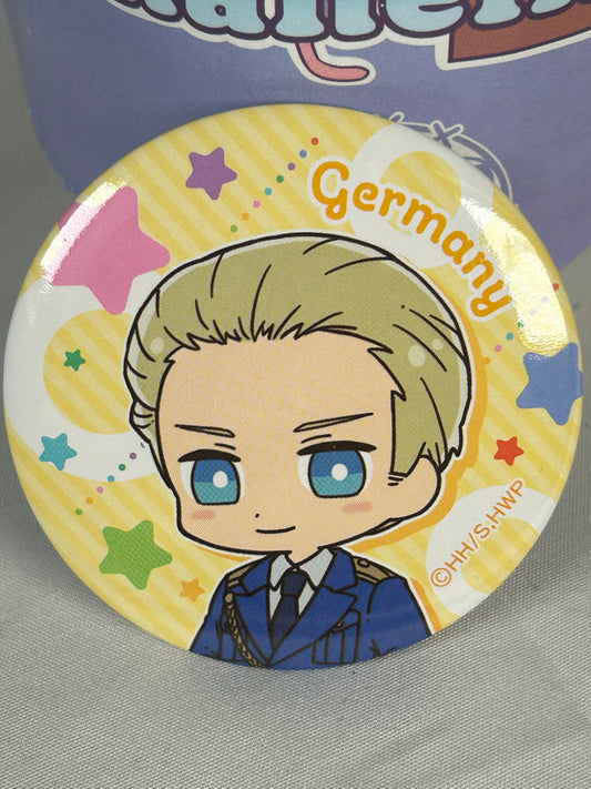 Germany Trading Button Badge Hetalia World Stars x Seria