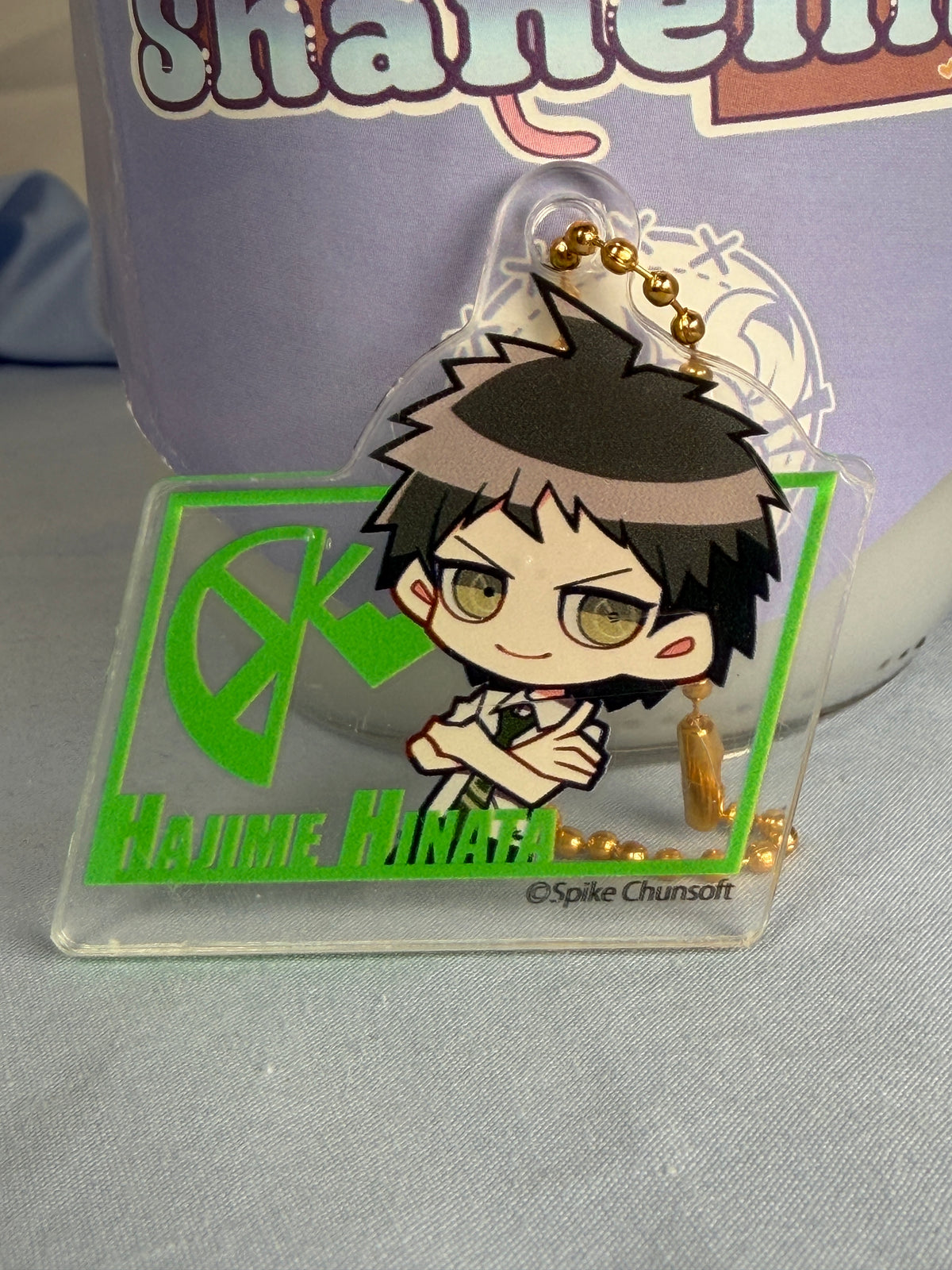 Chibi Hajime Hinata Acrylic Keychain Danganronpa 2 Illustrator Collection