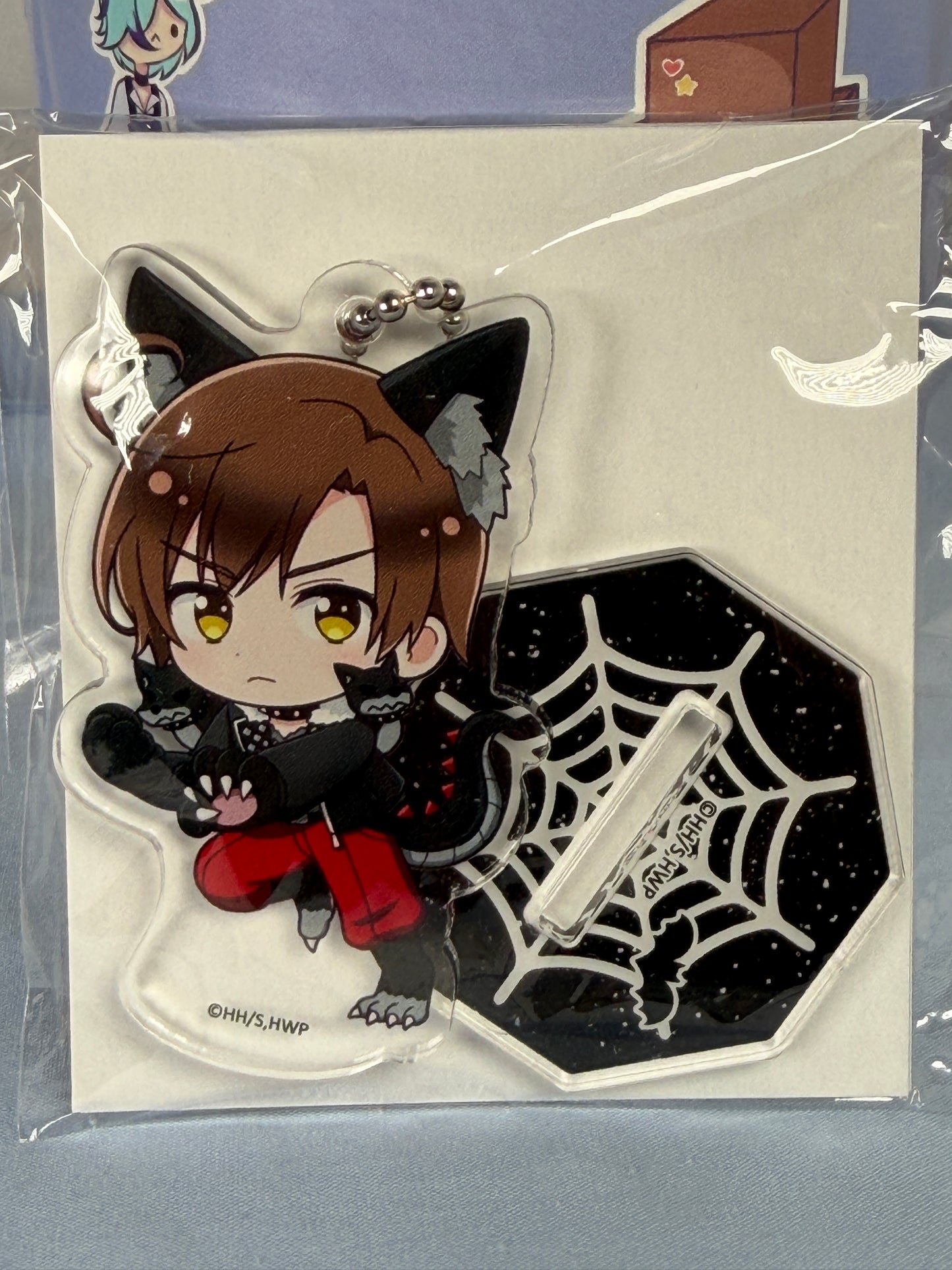 Italy Romano Halloween Party Acrylic Keychain Stand Hetalia World Stars
