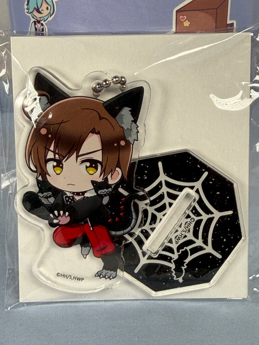 Italy Romano Halloween Party Acrylic Keychain Stand Hetalia World Stars