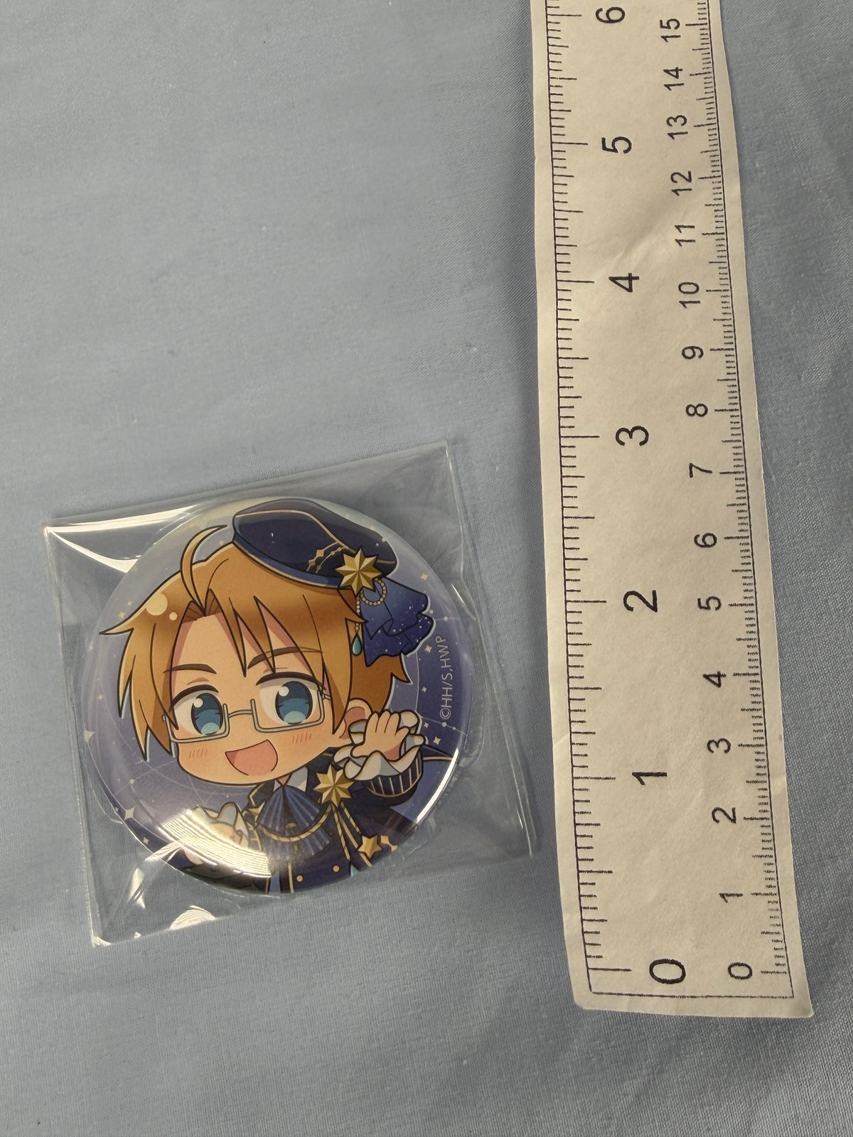 America Starry Sky Can Badge Pin Hetalia World Stars Parflette